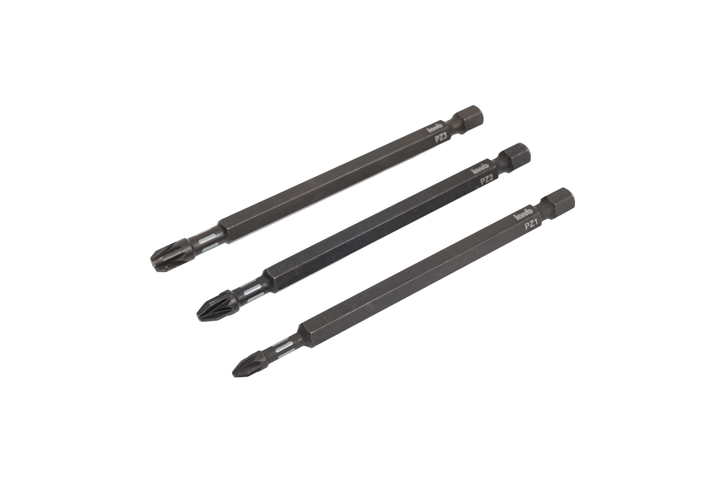 Набор бит kwb TORSION 3 шт, PZ1 PZ2 PZ3, 100 мм 123140