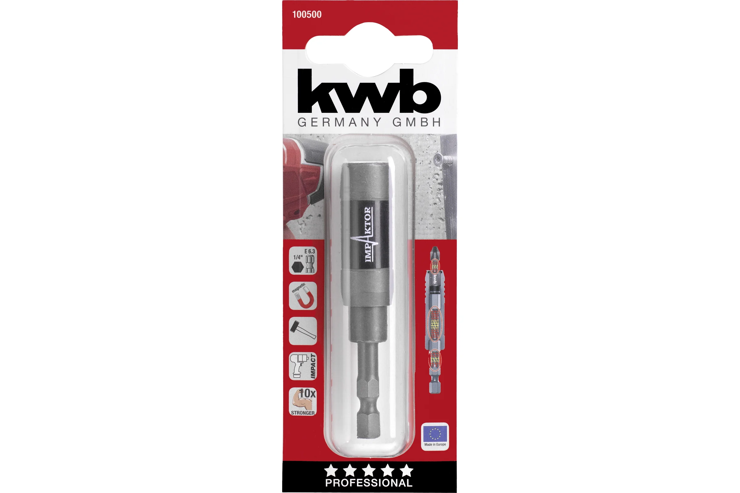 Держатель для бит kwb IMPACTOR 100500