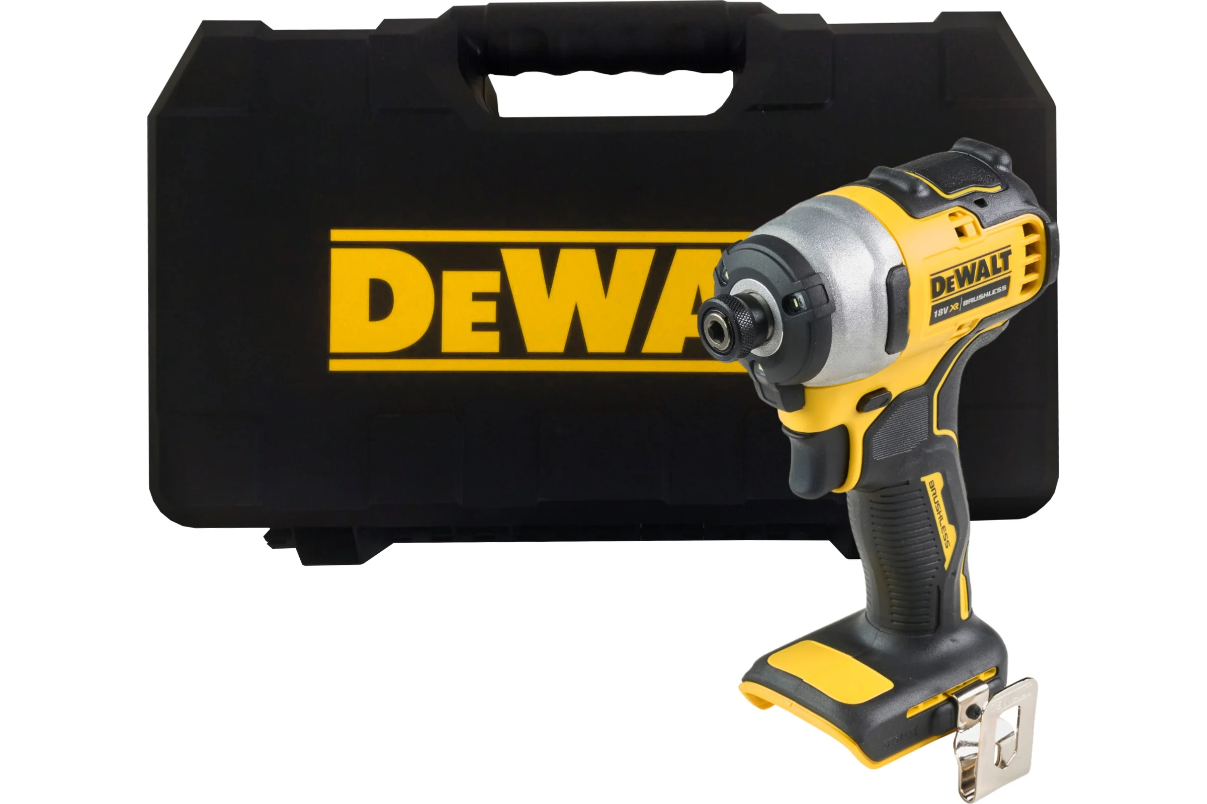 Аккумуляторный шуруповерт DEWALT DCF809NT, 18 В, 190 Нм, 3200 уд/мин, без АКБ и ЗУ, в кейсе DCF809NT-XJ