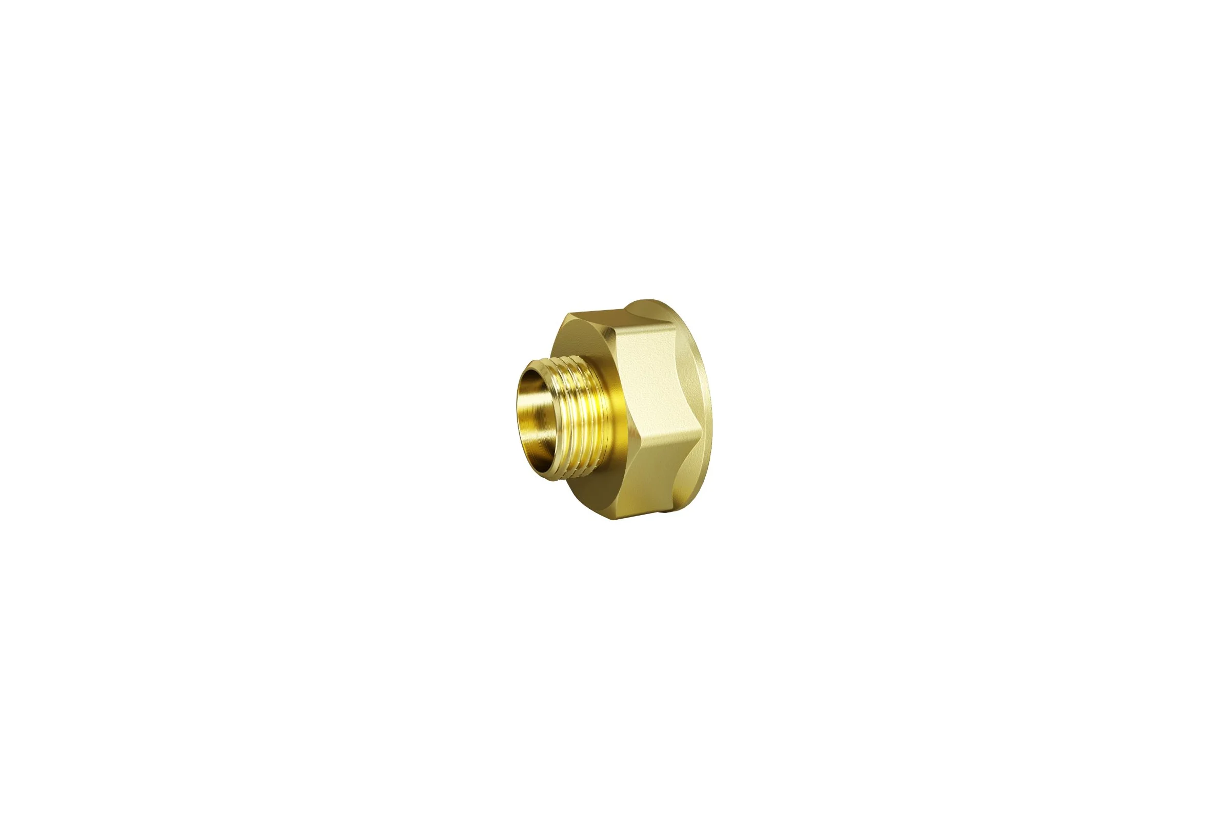 Переход LD PRIDE DN50х40 (2"ВР х 1 1/2"НР) латунь с биркой LD.65.519.50х40
