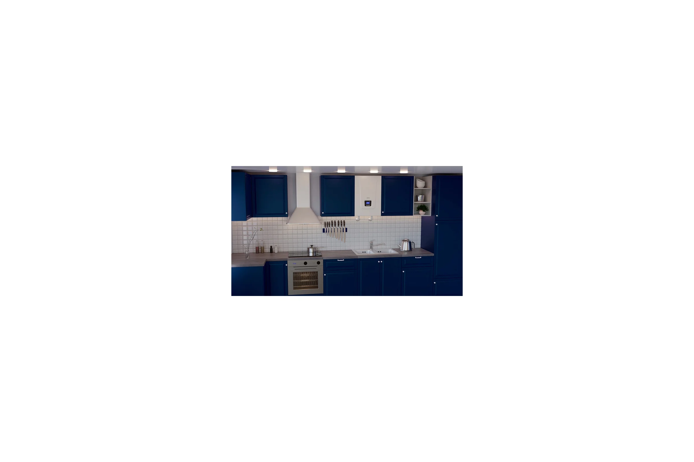 Настенный электрический котёл Baxi Ampera 14, 14 кВт E8403114
