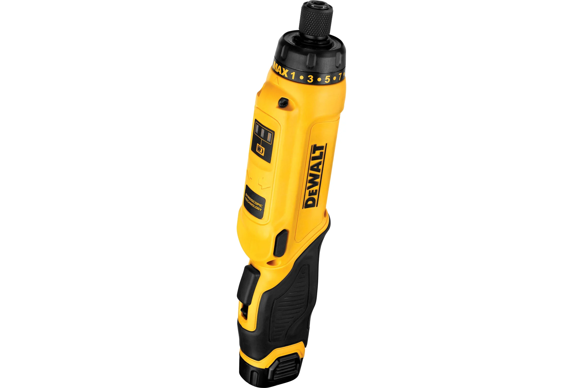 Аккумуляторная отвертка Dewalt DCF680G2, 7.2 В, 430 об/мин, с 2 АКБ 1 Ач и ЗУ, в сумке DCF680G2-QW