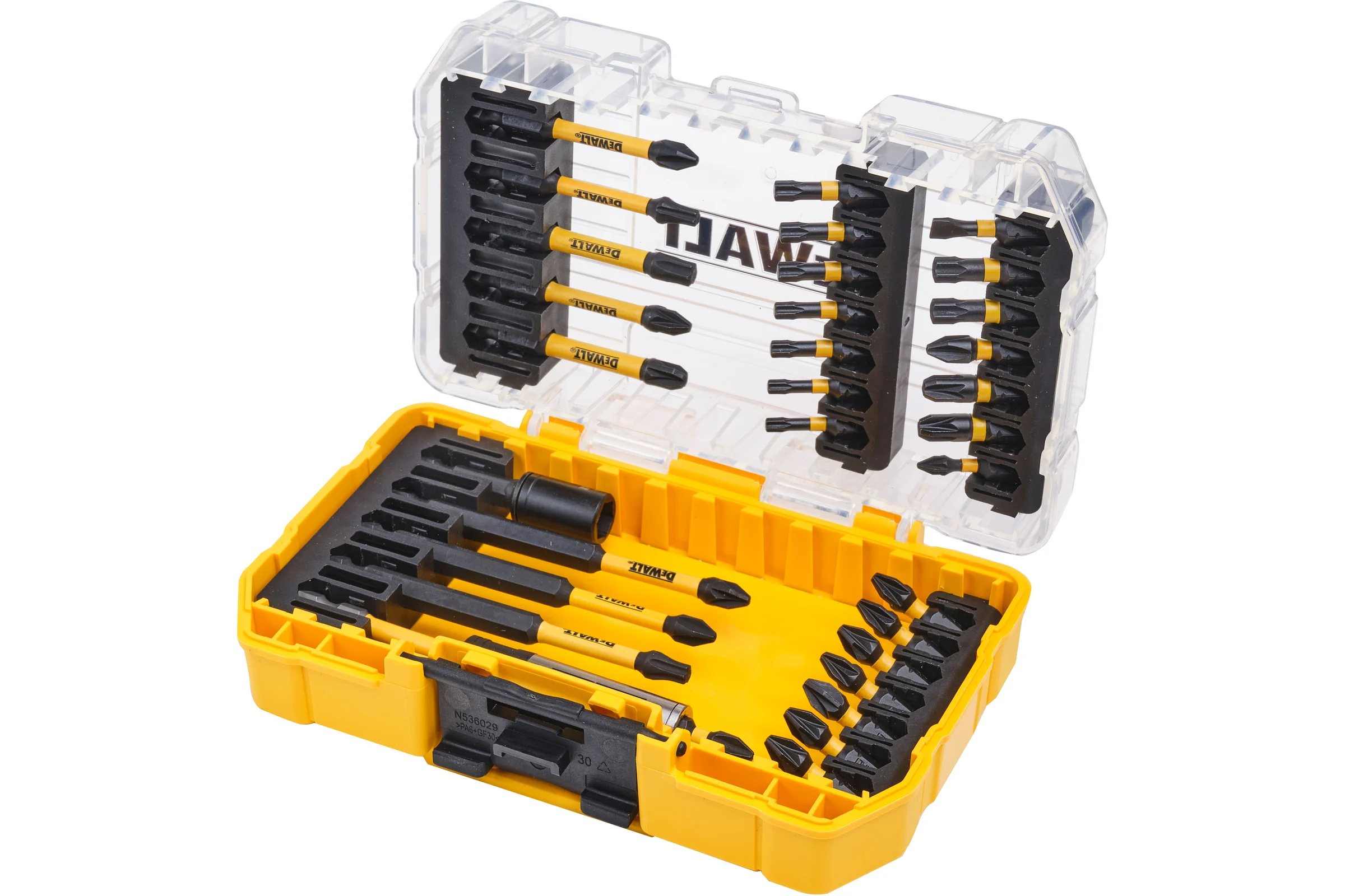 Набор бит и насадок в кейсе DEWALT DT70743T, FLEXTORQ 32 предмета DT70743T-QZ