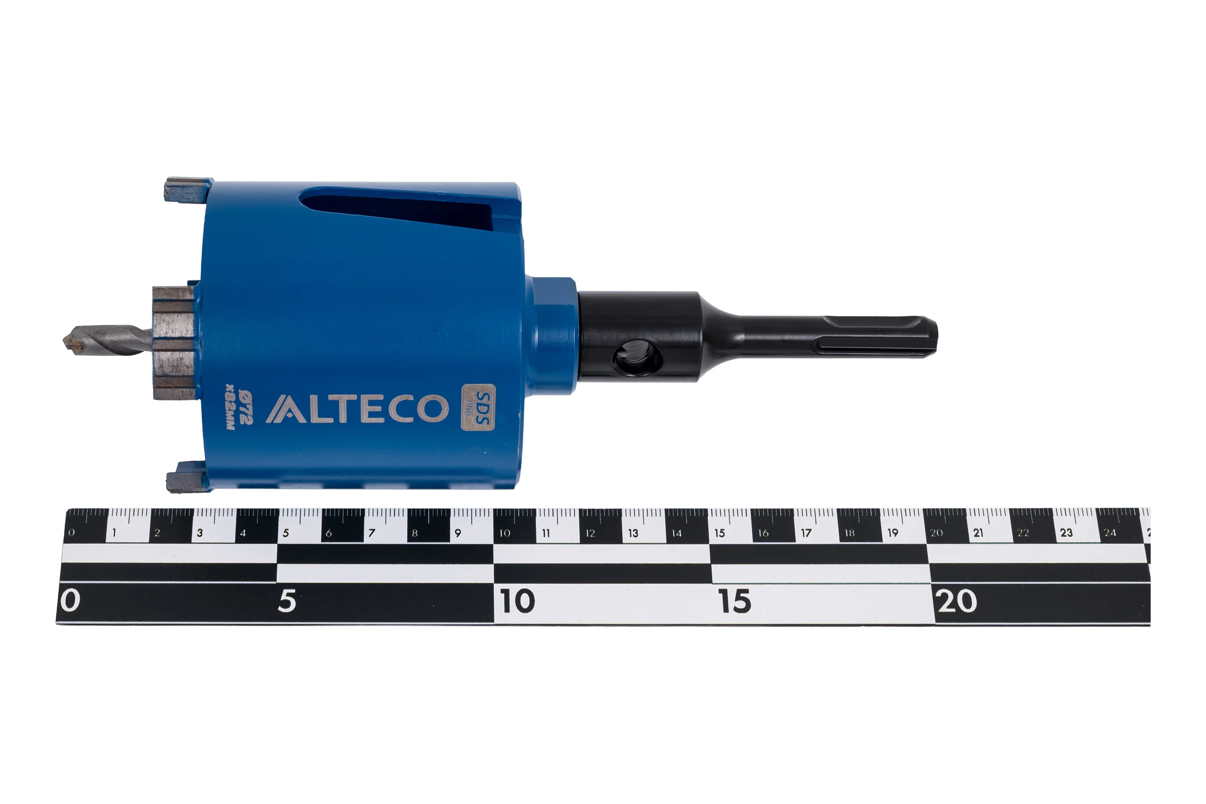 Алмазная коронка по железобетону 72х82 мм, SDS-Plus ALTECO 75994