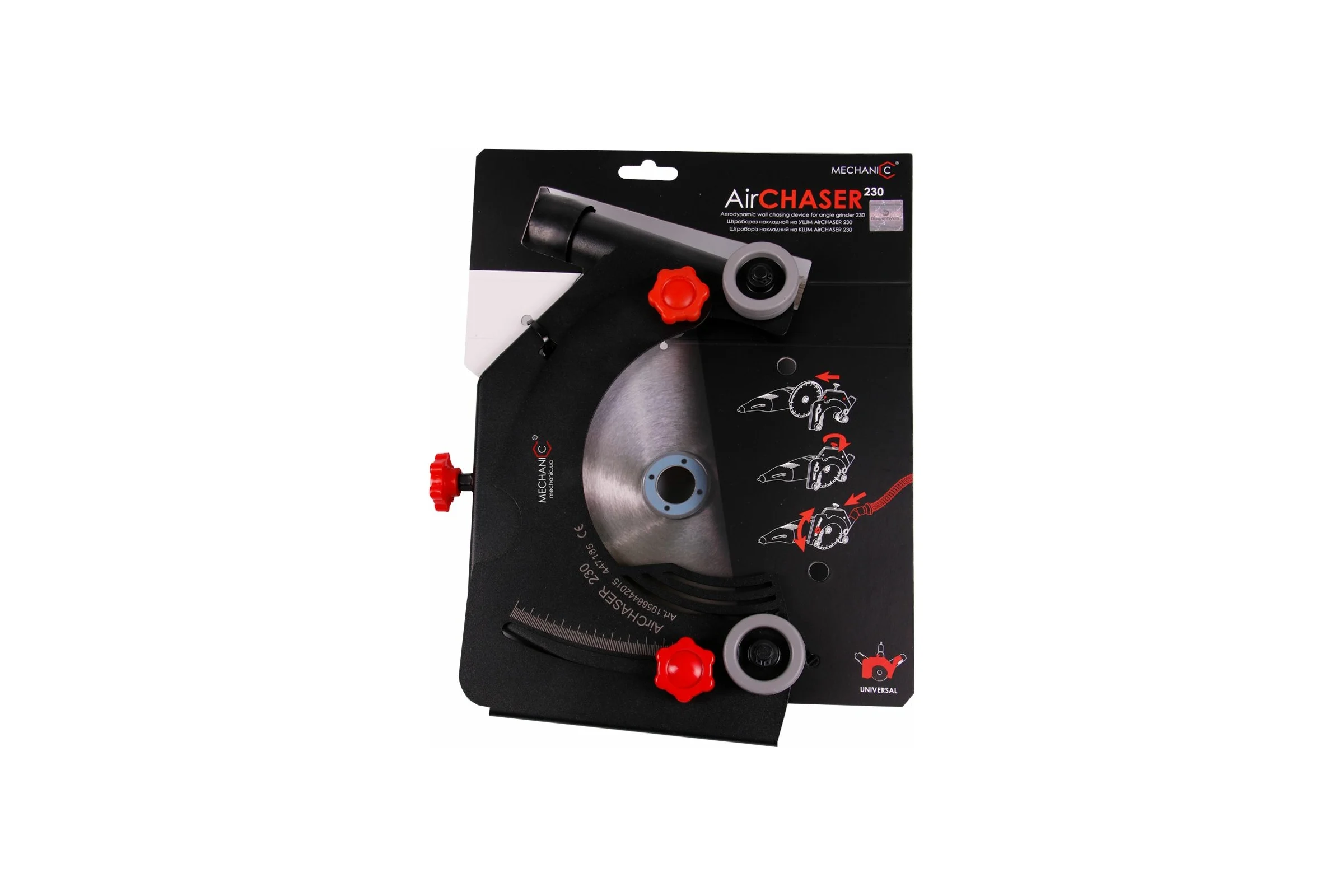 Насадка-штроборез металлическая AirCHASER 230 для УШМ Mechanic 19568442015