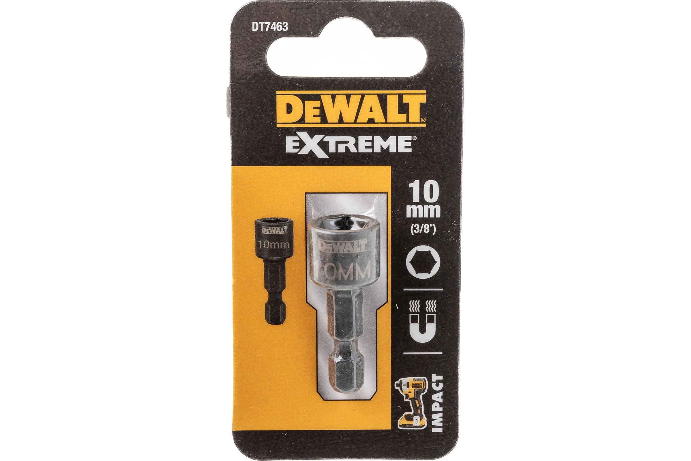 Насадка шестигранная компактная 10 мм DEWALT DT7463-QZ