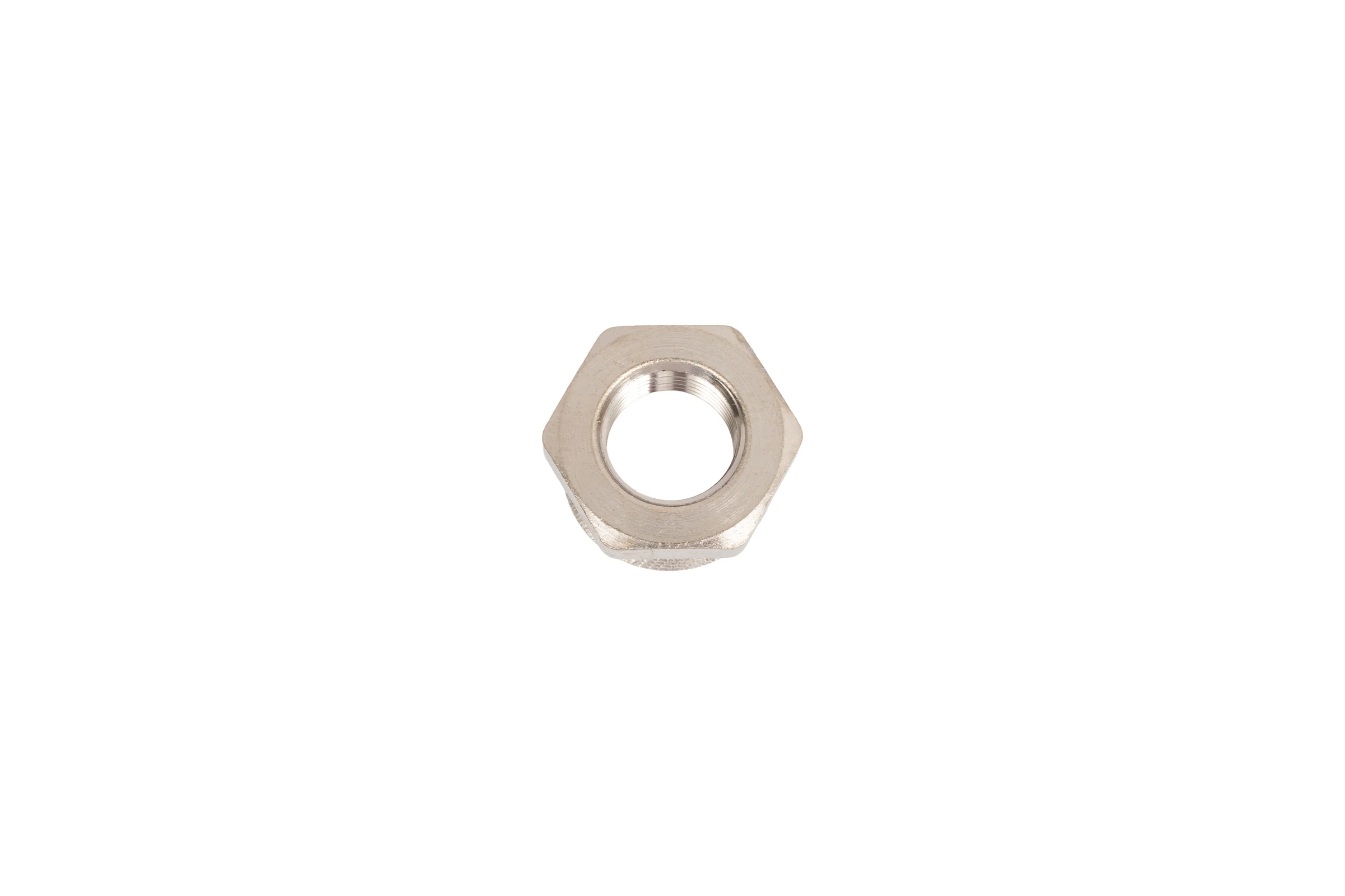 Футорка LD PRIDE DN25х15 (1"НР х 1/2" ВР) латунь никель с биркой LD.67.517.25х15