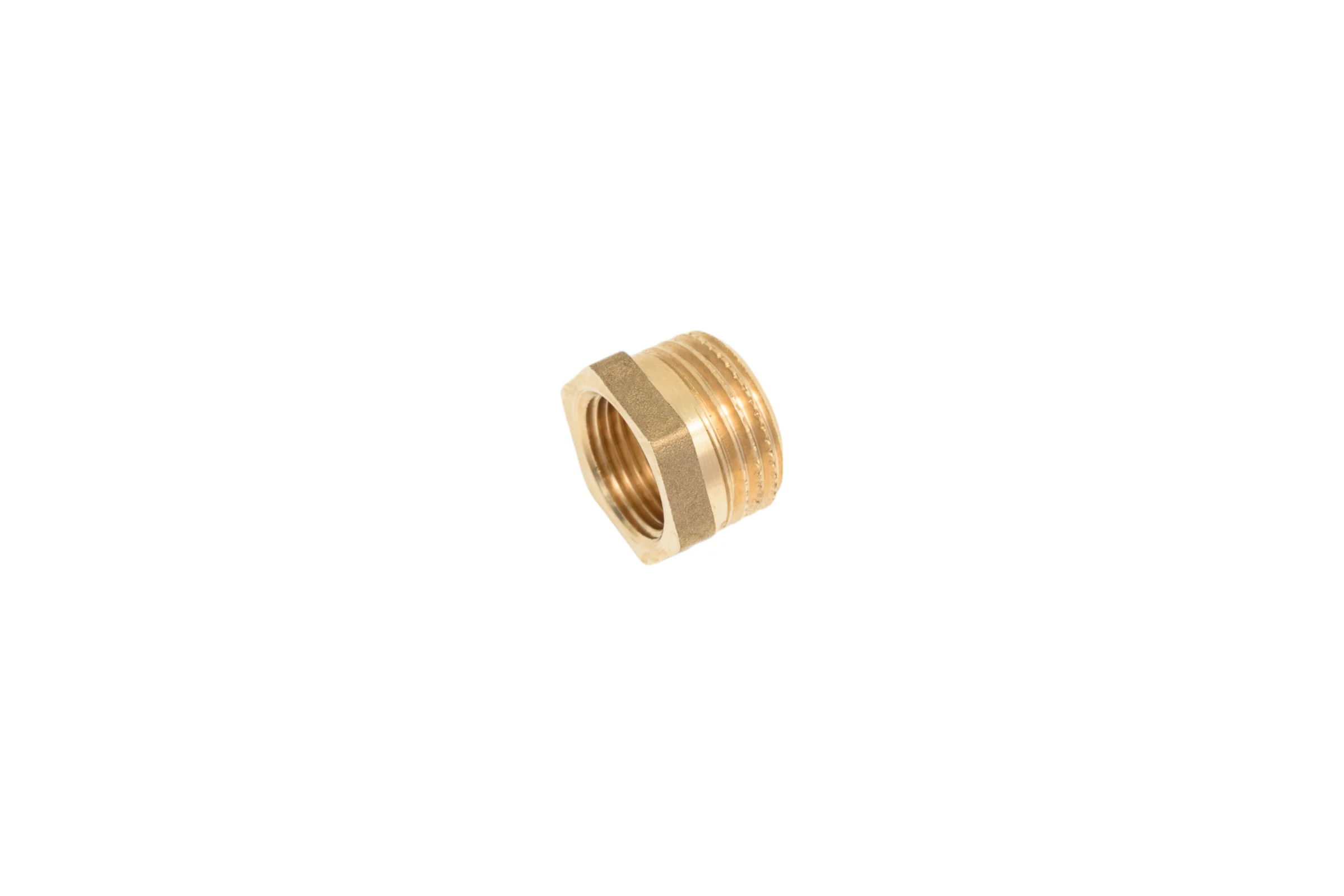 Футорка LD PRIDE DN15х10 (1/2" НР х 3/8" ВР) латунь с биркой LD.65.517.15х10