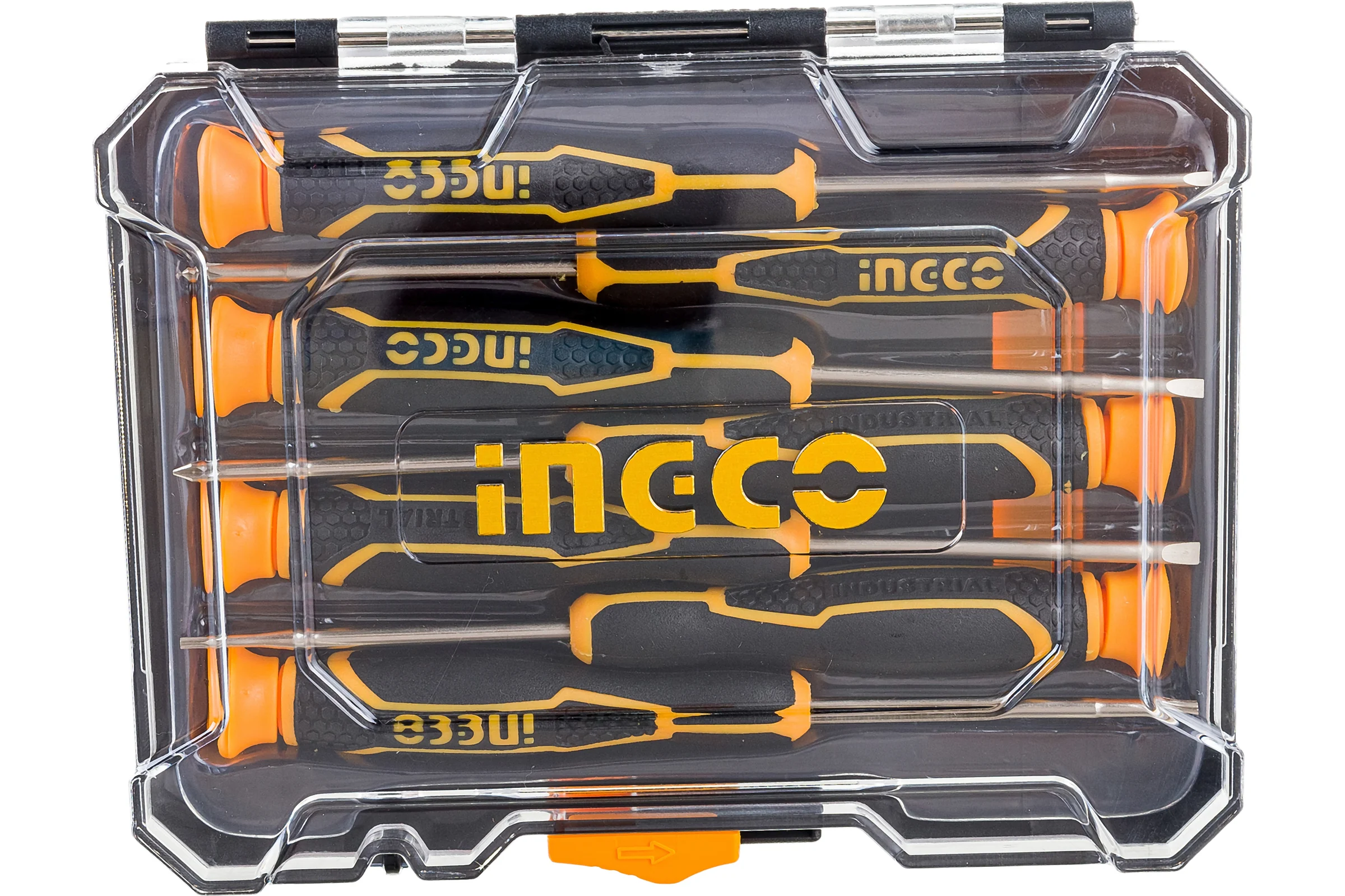 Набор отвёрток для точных работ INGCO 7 шт INDUSTRIAL HKSD0718