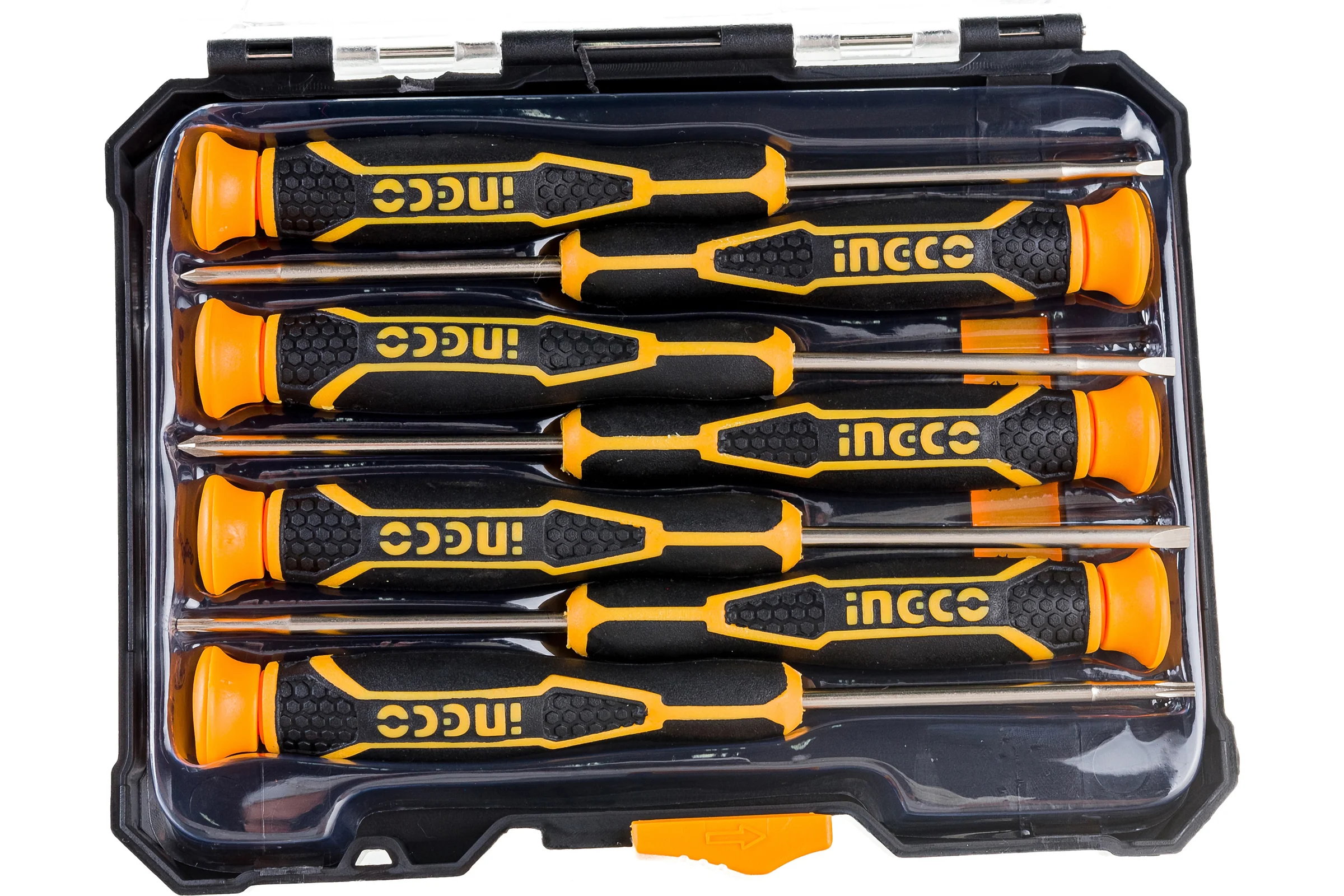 Набор отвёрток для точных работ INGCO 7 шт INDUSTRIAL HKSD0718