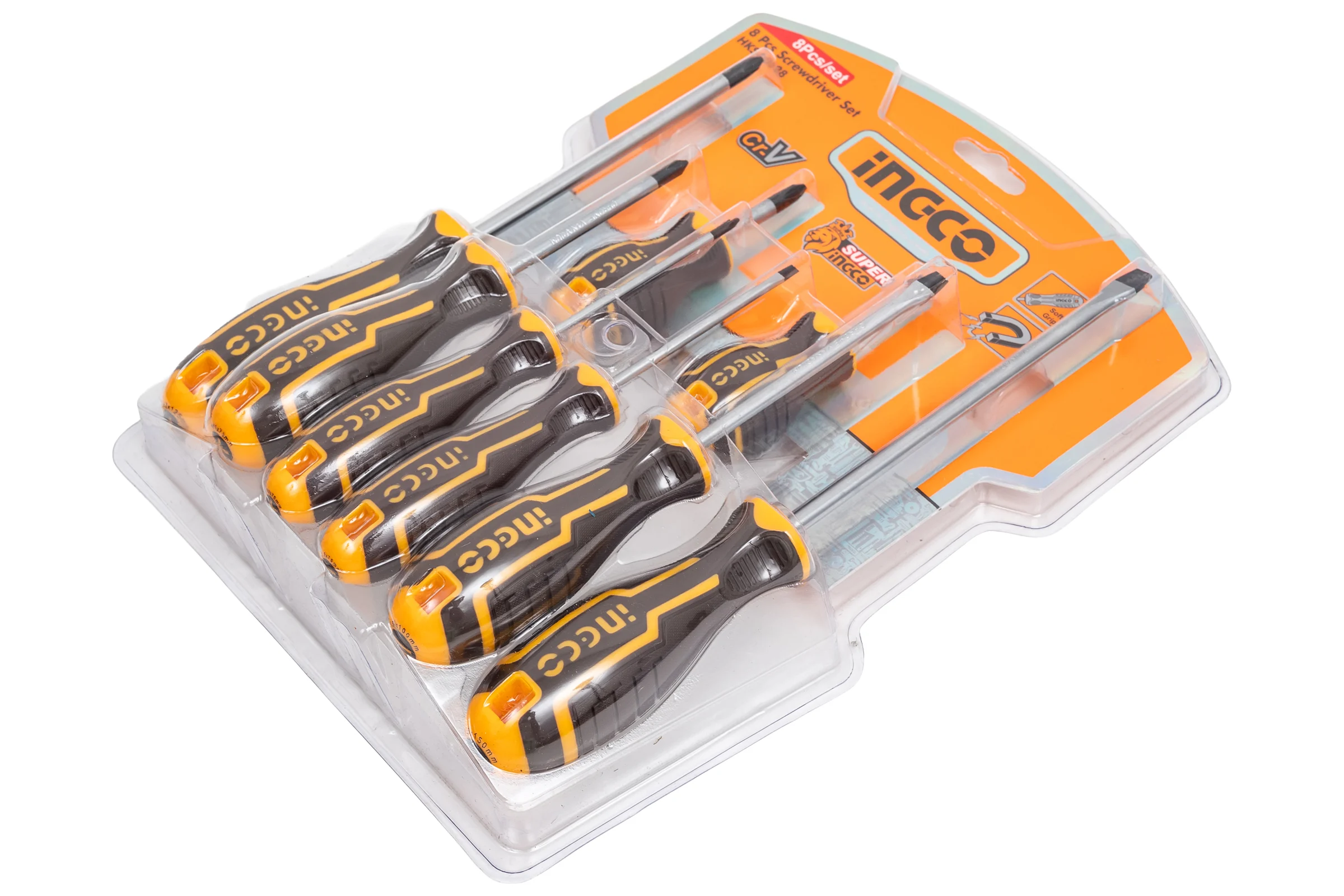Набор отверток INGCO 8 шт INDUSTRIAL HKSD0828