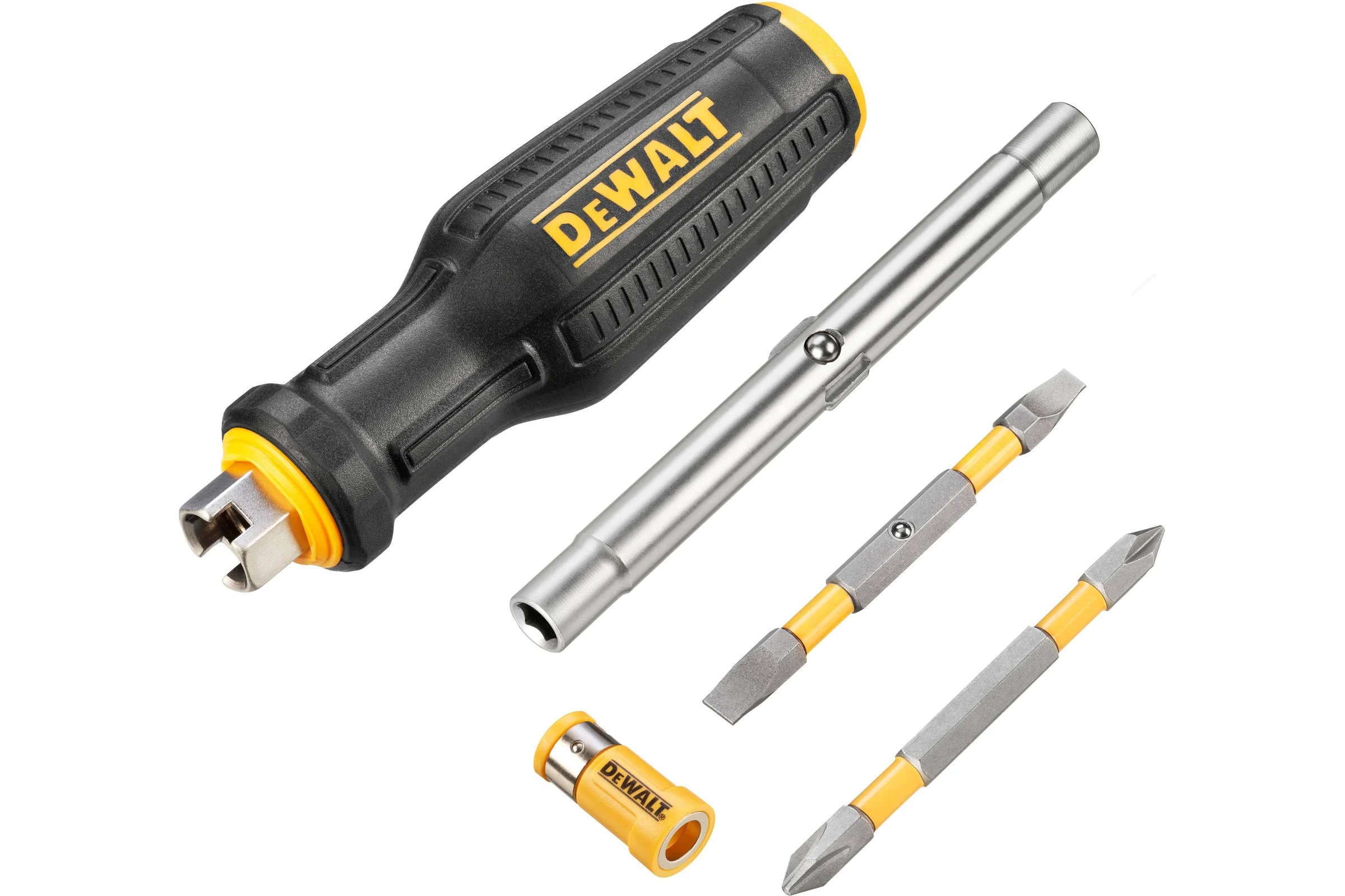 Отвертка Dewalt 5 в 1, со сменными битами DWHT66569-0