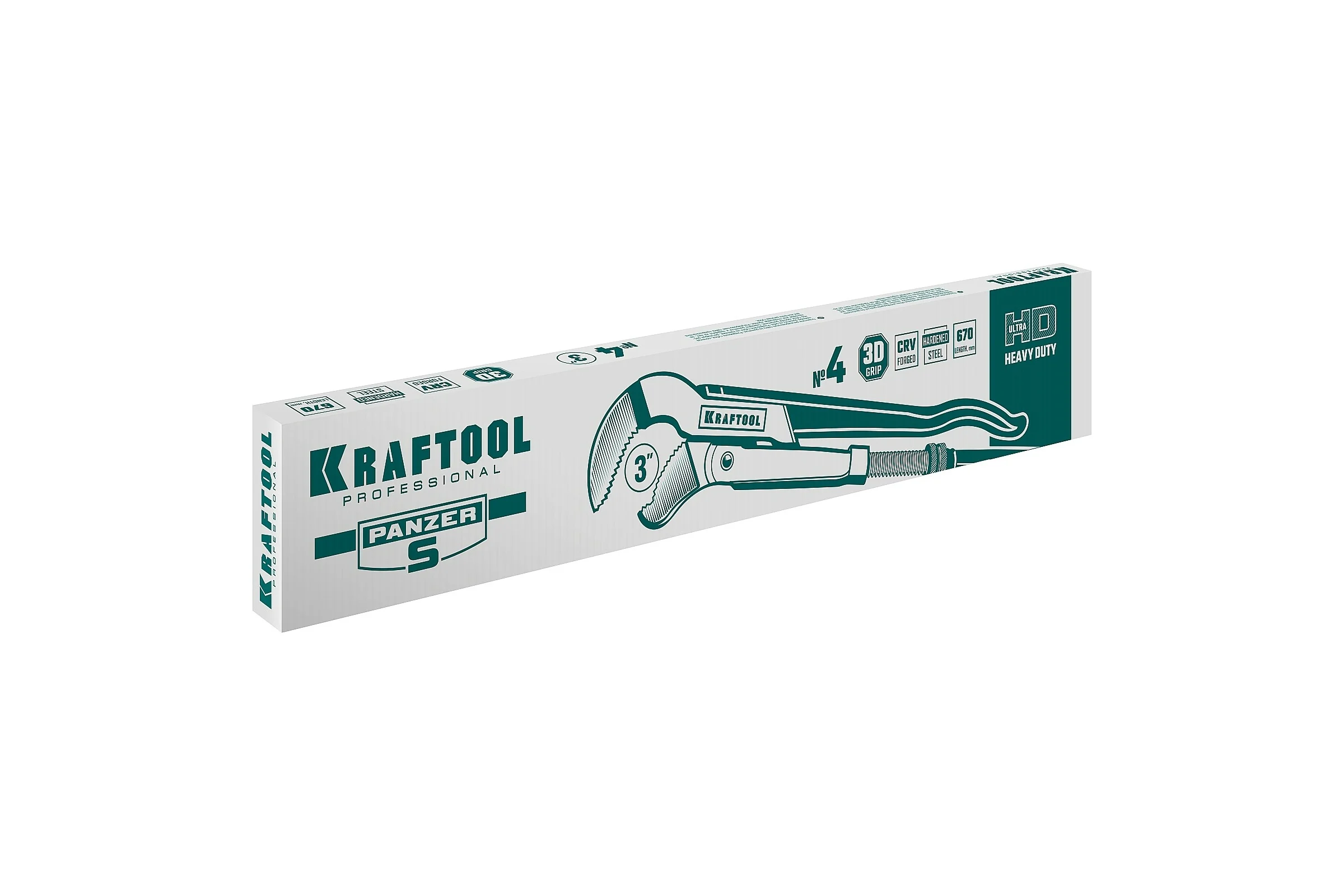 Трубный ключ KRAFTOOL Panzer-S, №4, изогнутые губки 2733-30_z02