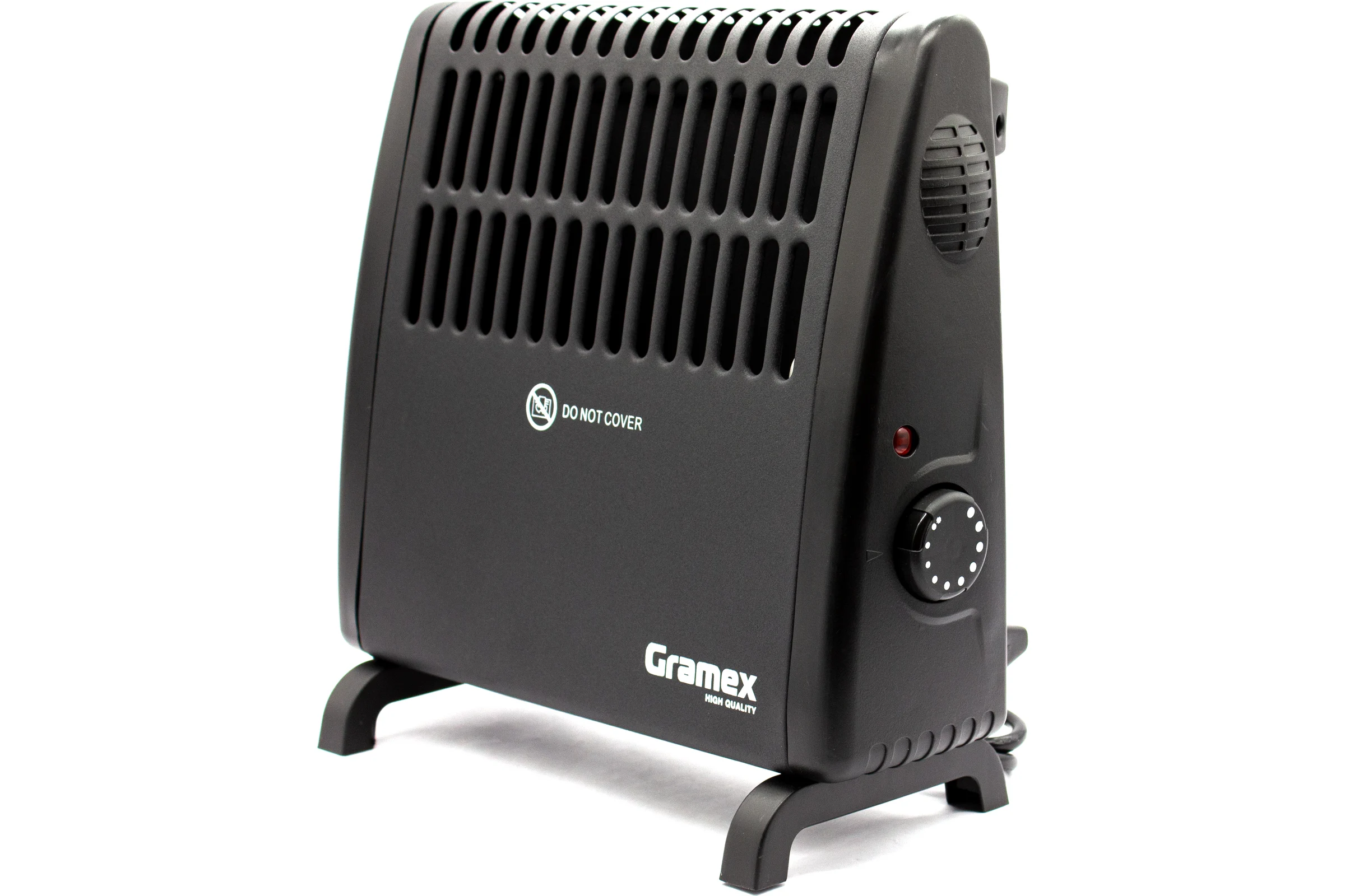 Конвектор электрический Gramex GR-450В нагрев. эл. игольчатый, мощность 450Вт черный 022963