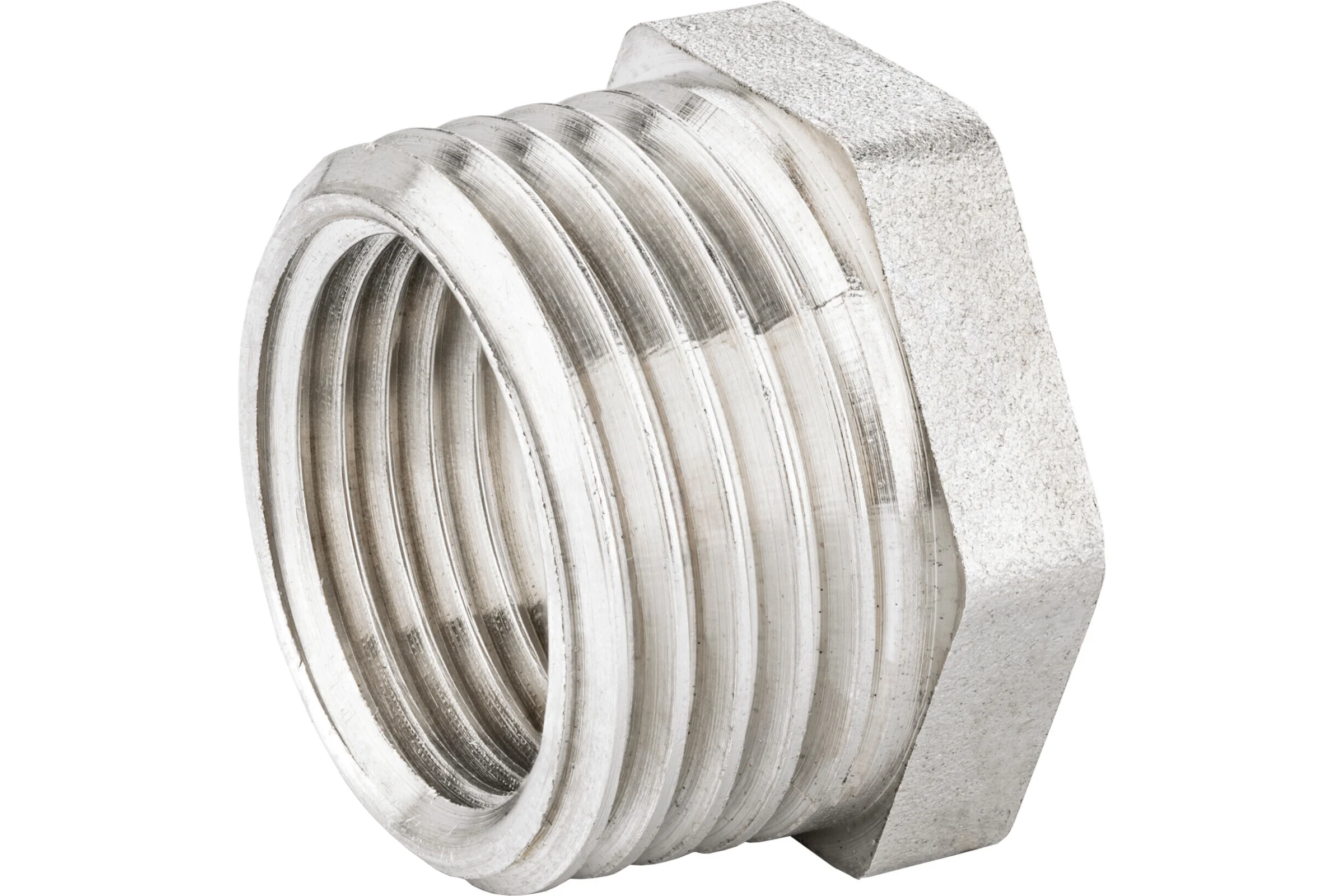Футорка LD латунь, Ду15x8 р/м никель 67.507.15x8 129-8899
