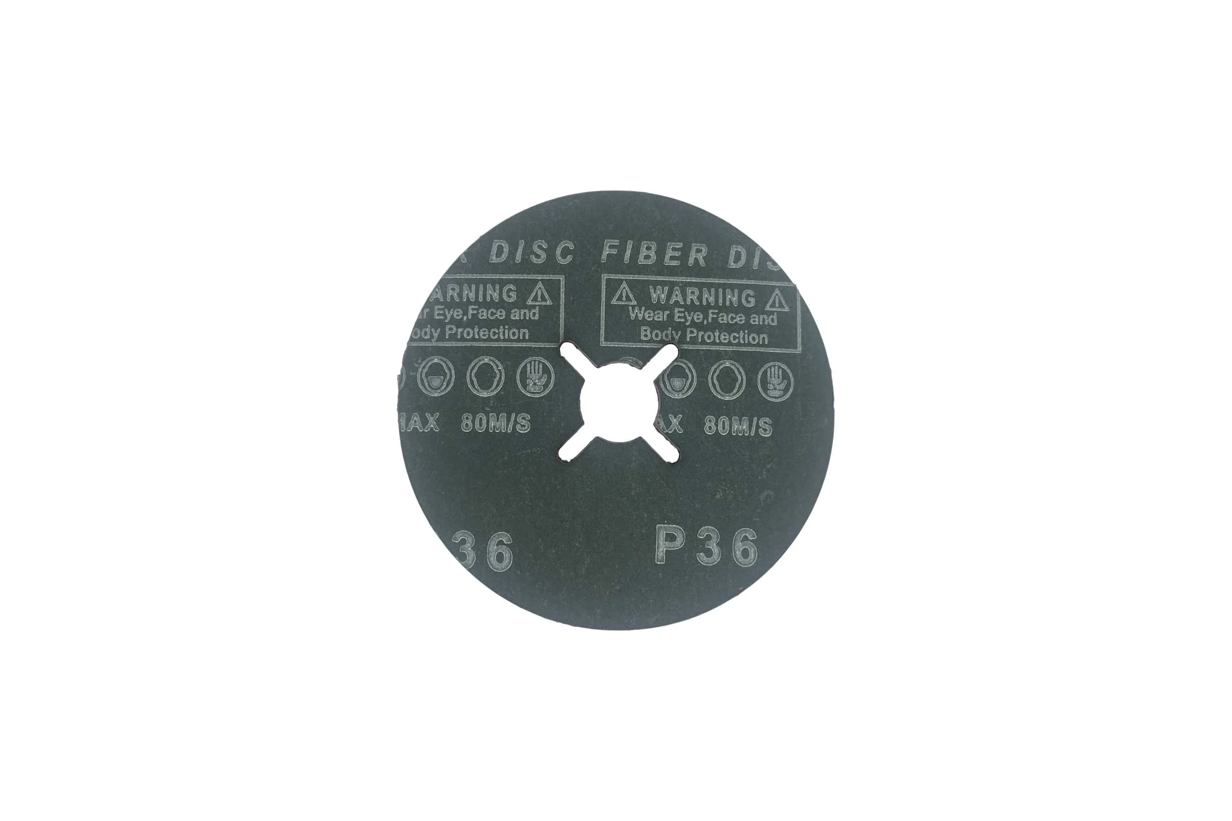Фибровый диск Long Abrasive CR 964 Керамика 125x22.23 мм, P36, 10 шт D330485-10