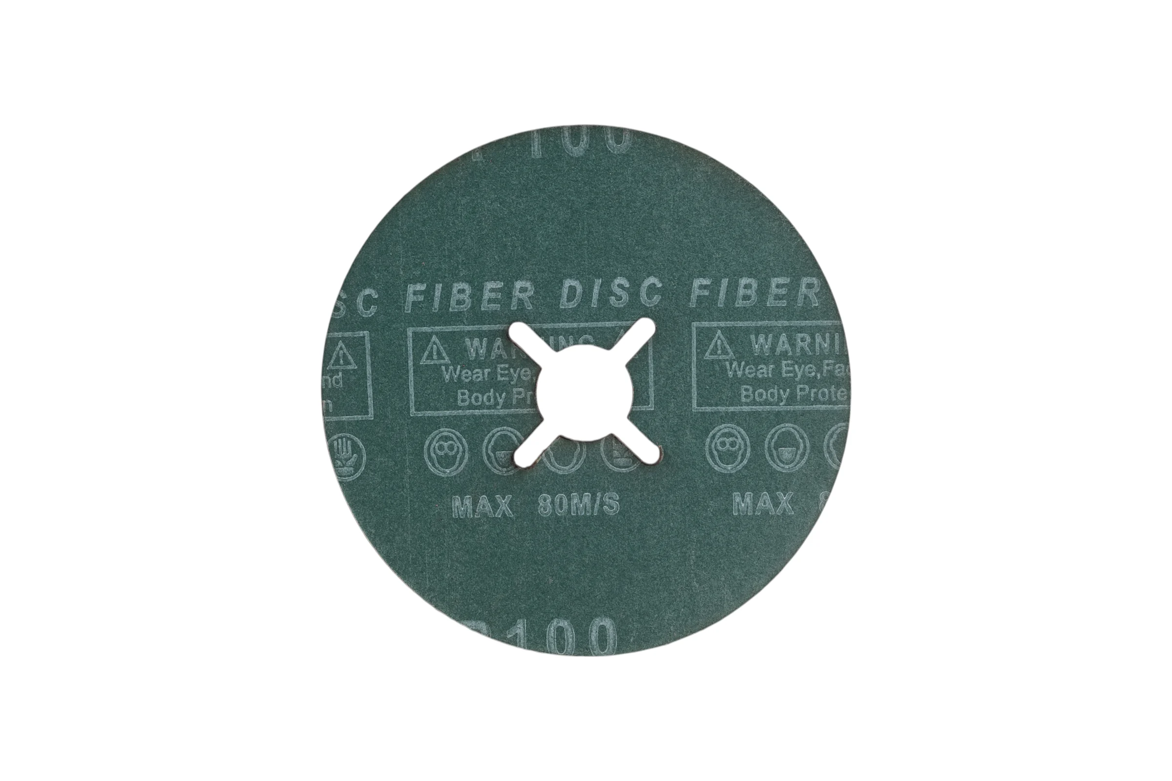 Фибровый диск Long Abrasive CR 964 Керамика 125x22.23 мм, P100, 10 шт D330491-10