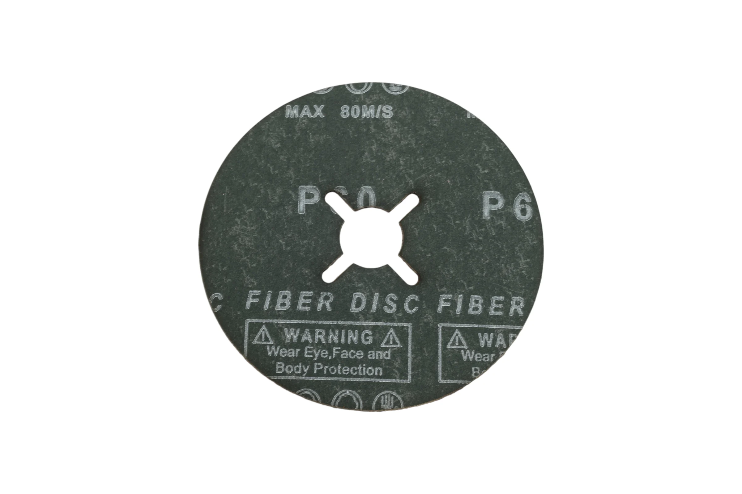 Фибровый диск Long Abrasive CR 964 Керамика 125x22.23 мм, P60, 10 шт D330487-10