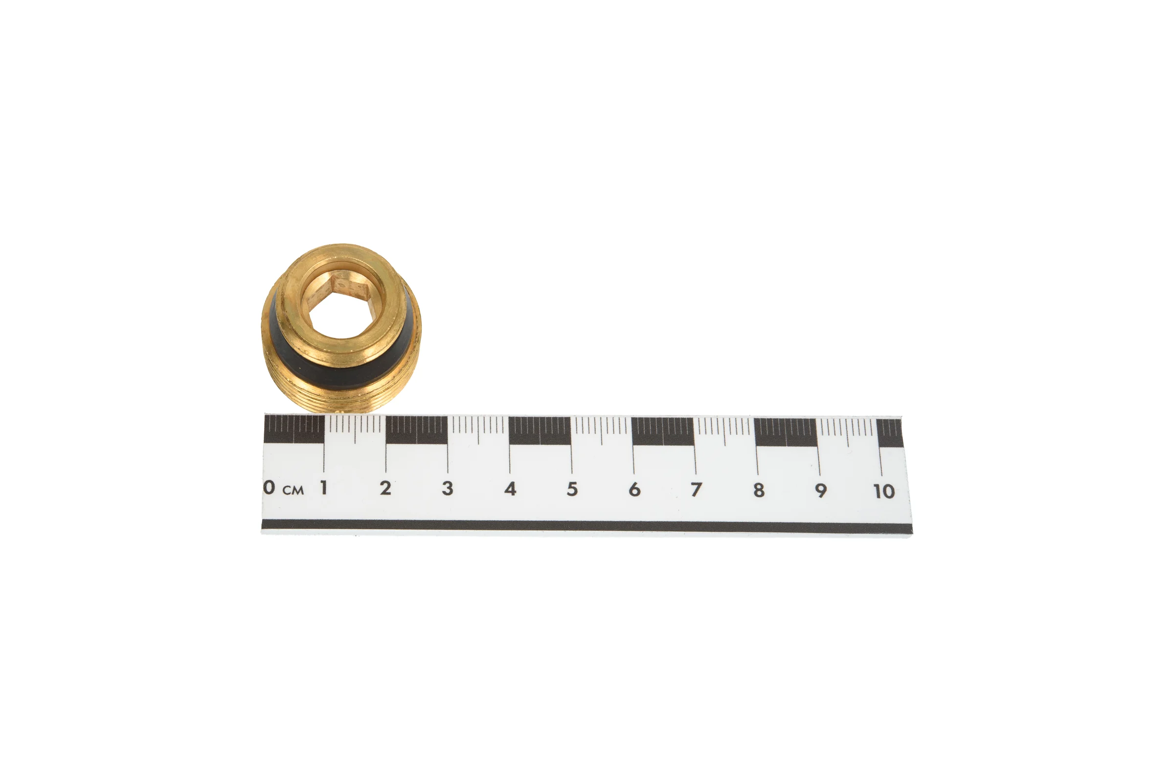 Переходник латунный Giacomini 1/2x3/4" ЕК НР R483Y023 022-4692