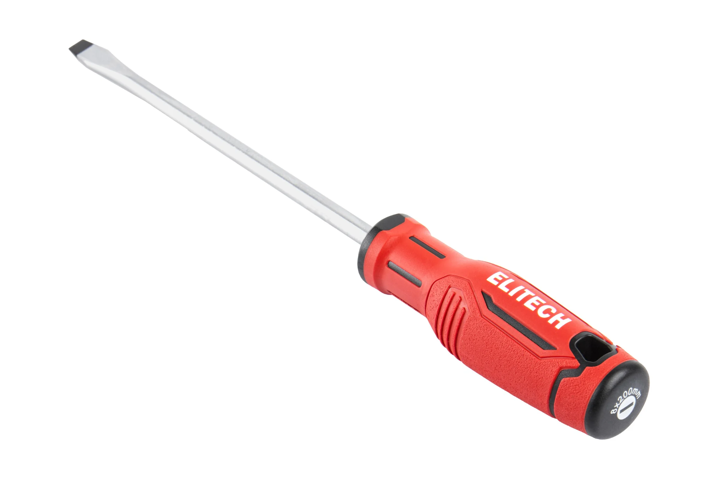 Отвертка Elitech SL8X200мм 211108 207138