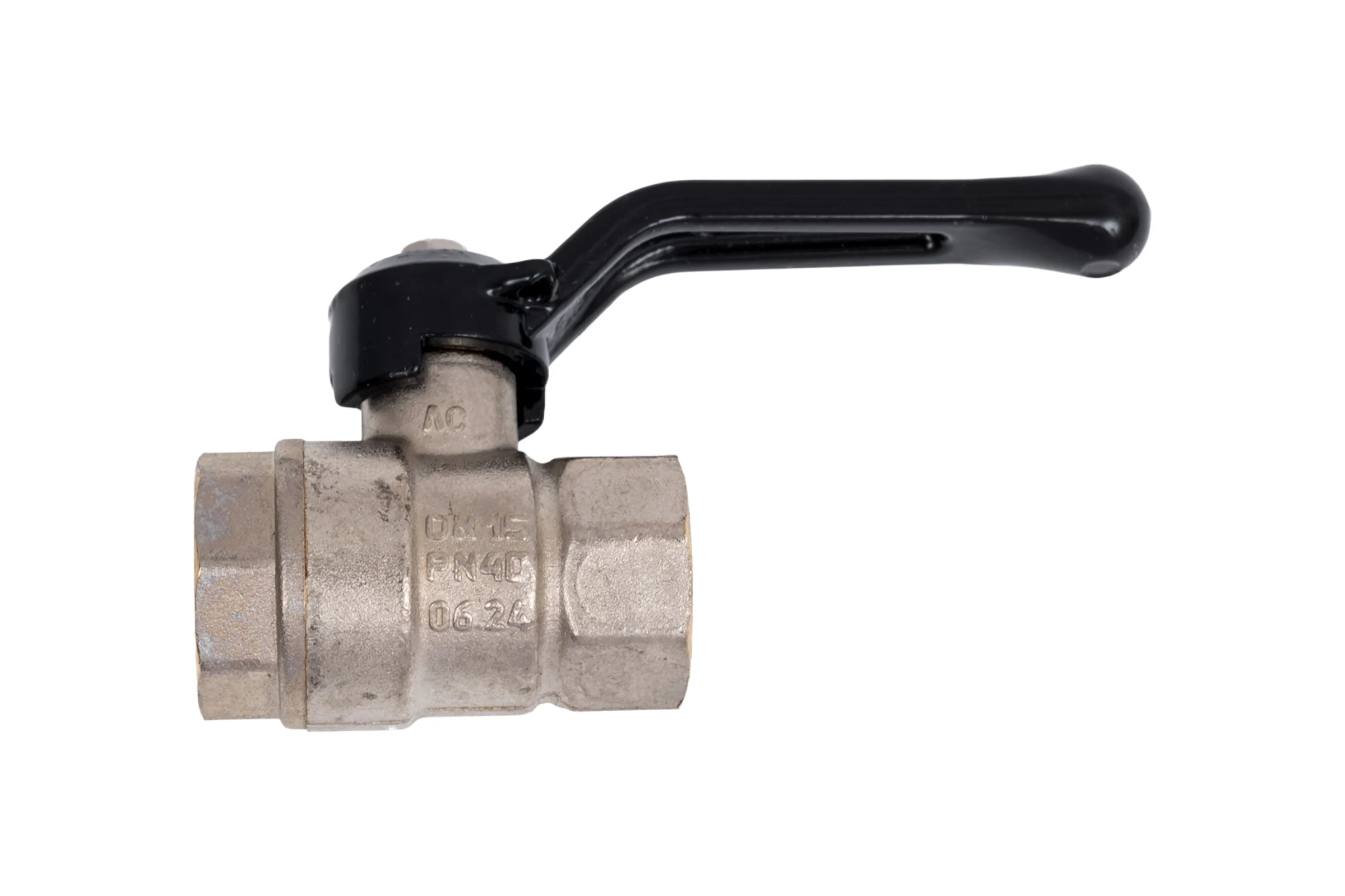 Кран шаровой Rvc 15 1/2" гг ручка 17383