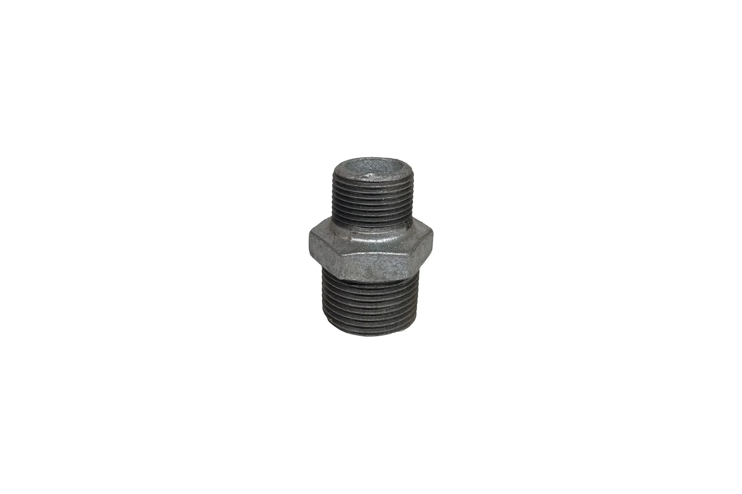Ниппель переходной Fittex PLUS чугун оцинкованный, Ду32x20, 1 1/4"х3/4" НР 128-4320