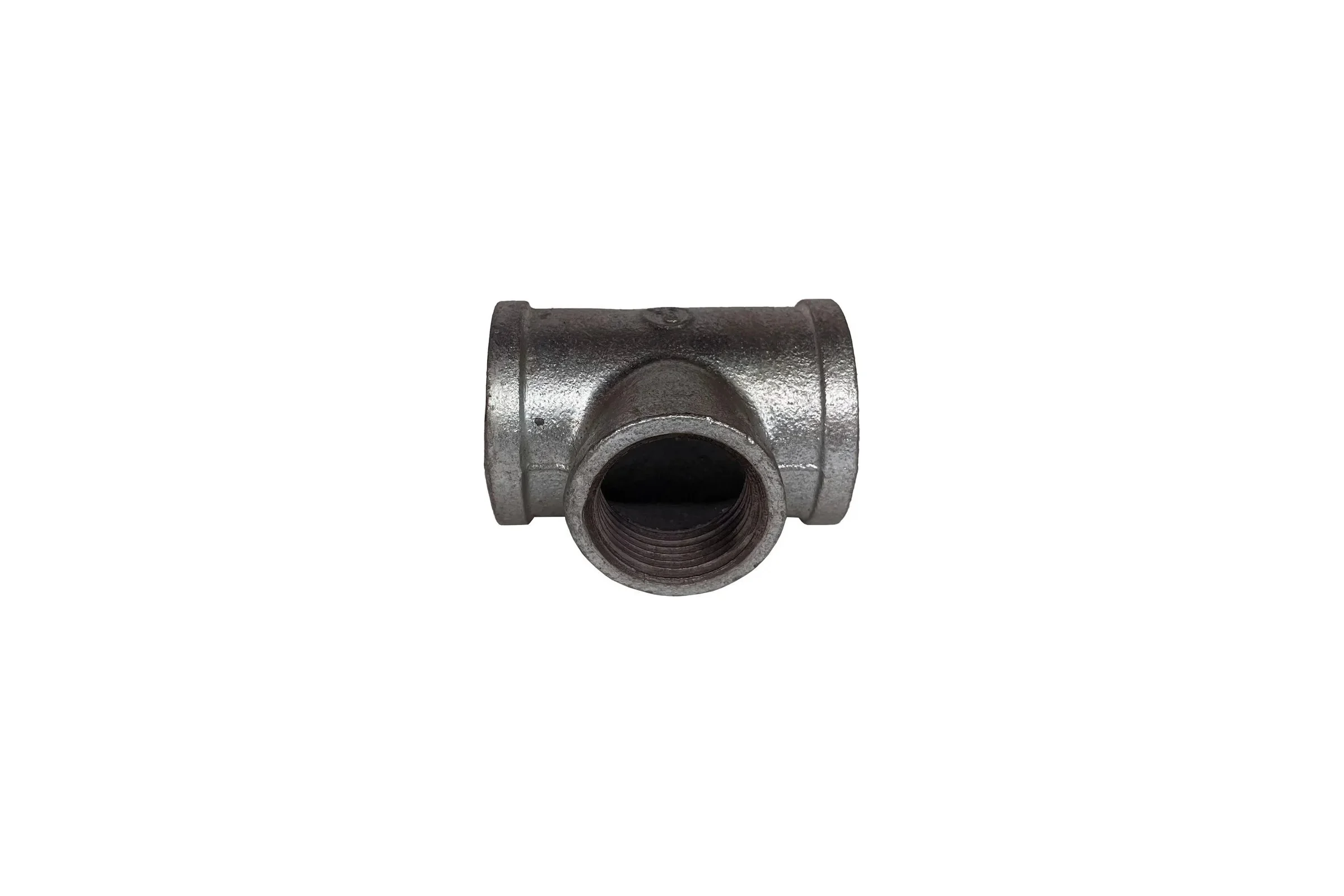 Тройник переходной Fittex PLUS Ду32x20, чугун оцинкованный, 1 1/4"х3/4", м/м 127-3657