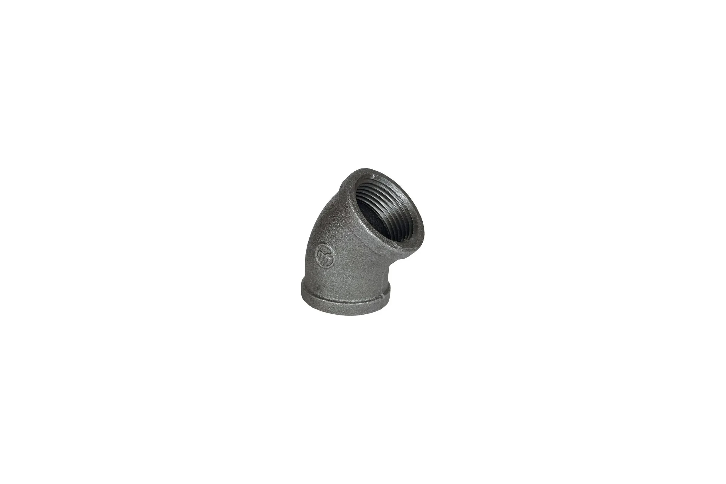 Угольник Fittex PLUS чугун, 45 градусов, Ду32, 1 1/4" м/м 128-6273