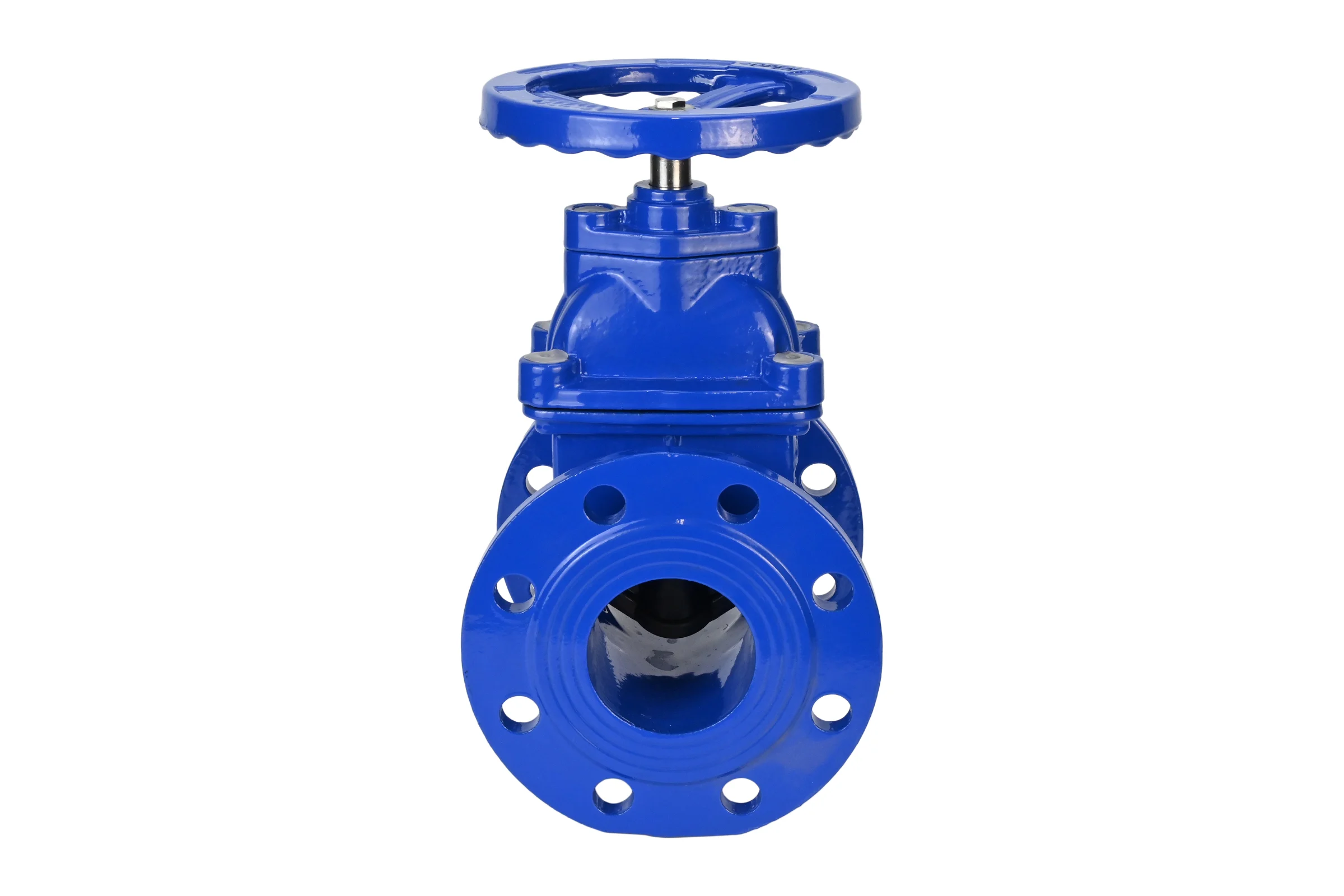 Задвижка клиновая DN.ru 30ч39р (аналог МЗВ) GGG50-GGG50-EPDM-F-S blue Ду50 Ру10/16 D040-08621