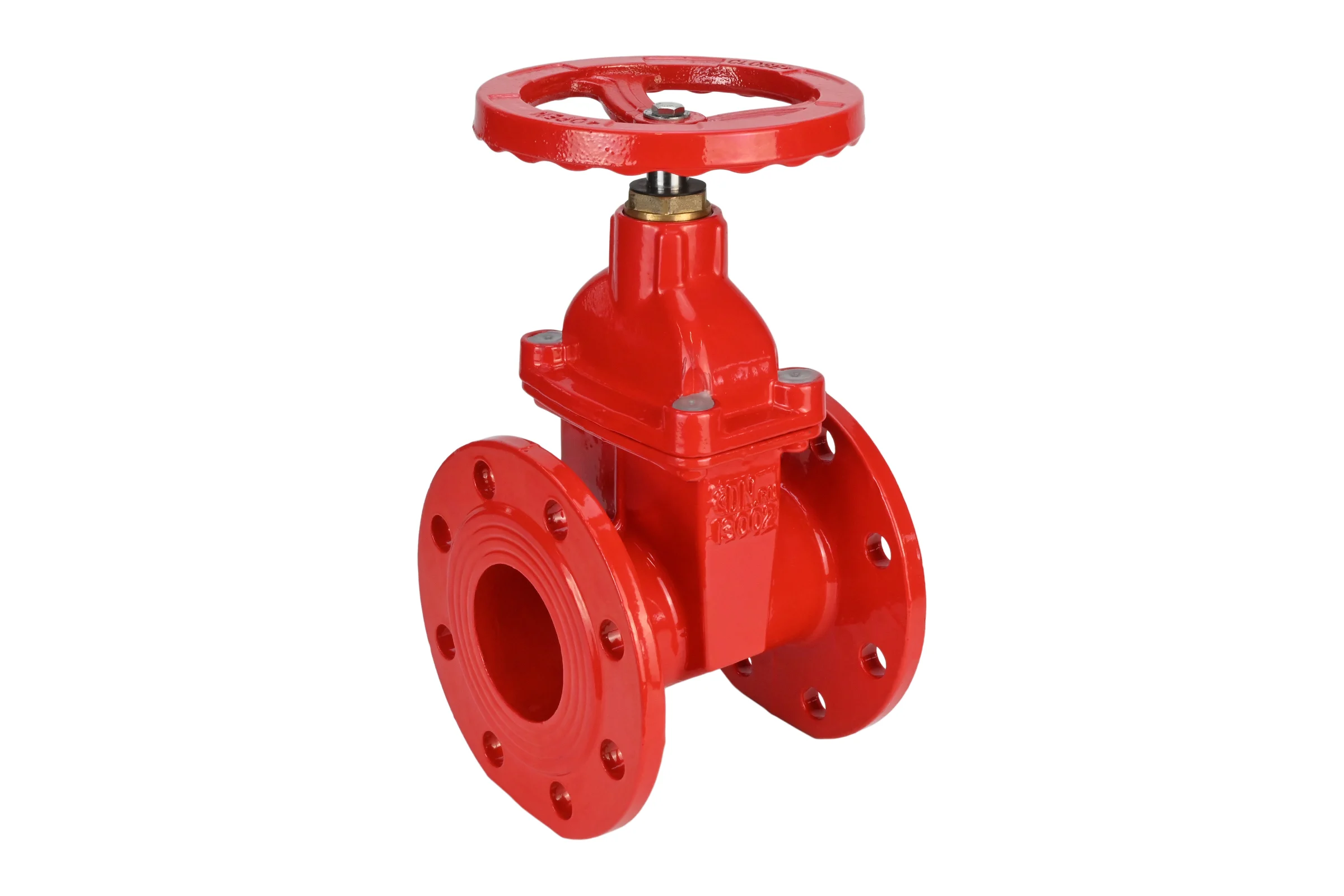 Задвижка клиновая DN.ru 30ч39р (аналог МЗВГ) GGG50-GGG50-S-F-S red Ду100 Ру10/16 D040-08640