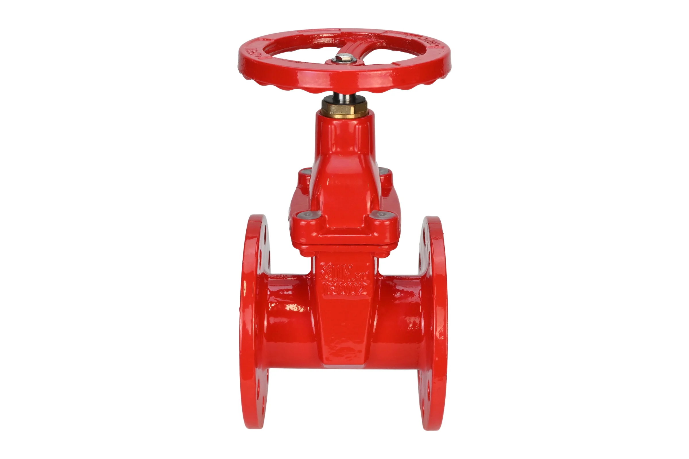 Задвижка клиновая DN.ru 30ч39р (аналог МЗВГ) GGG50-GGG50-S-F-S red Ду100 Ру10/16 D040-08640