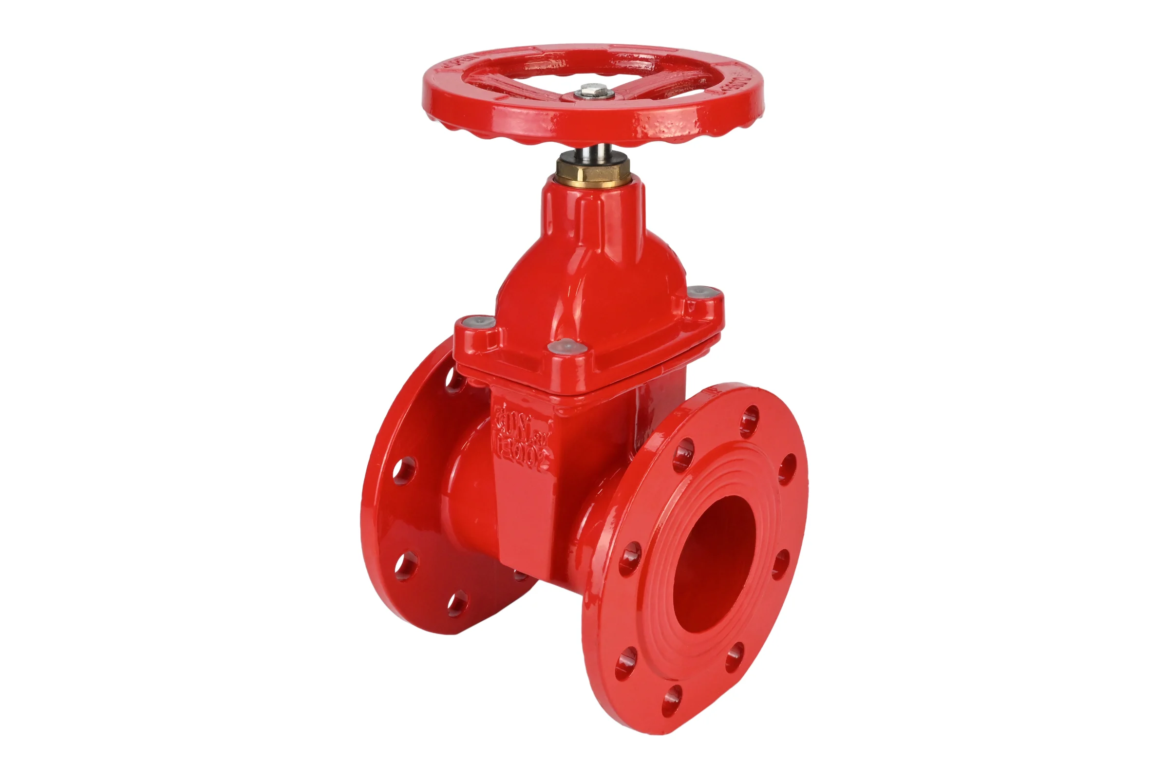 Задвижка клиновая DN.ru 30ч39р (аналог МЗВГ) GGG50-GGG50-S-F-S red Ду100 Ру10/16 D040-08640