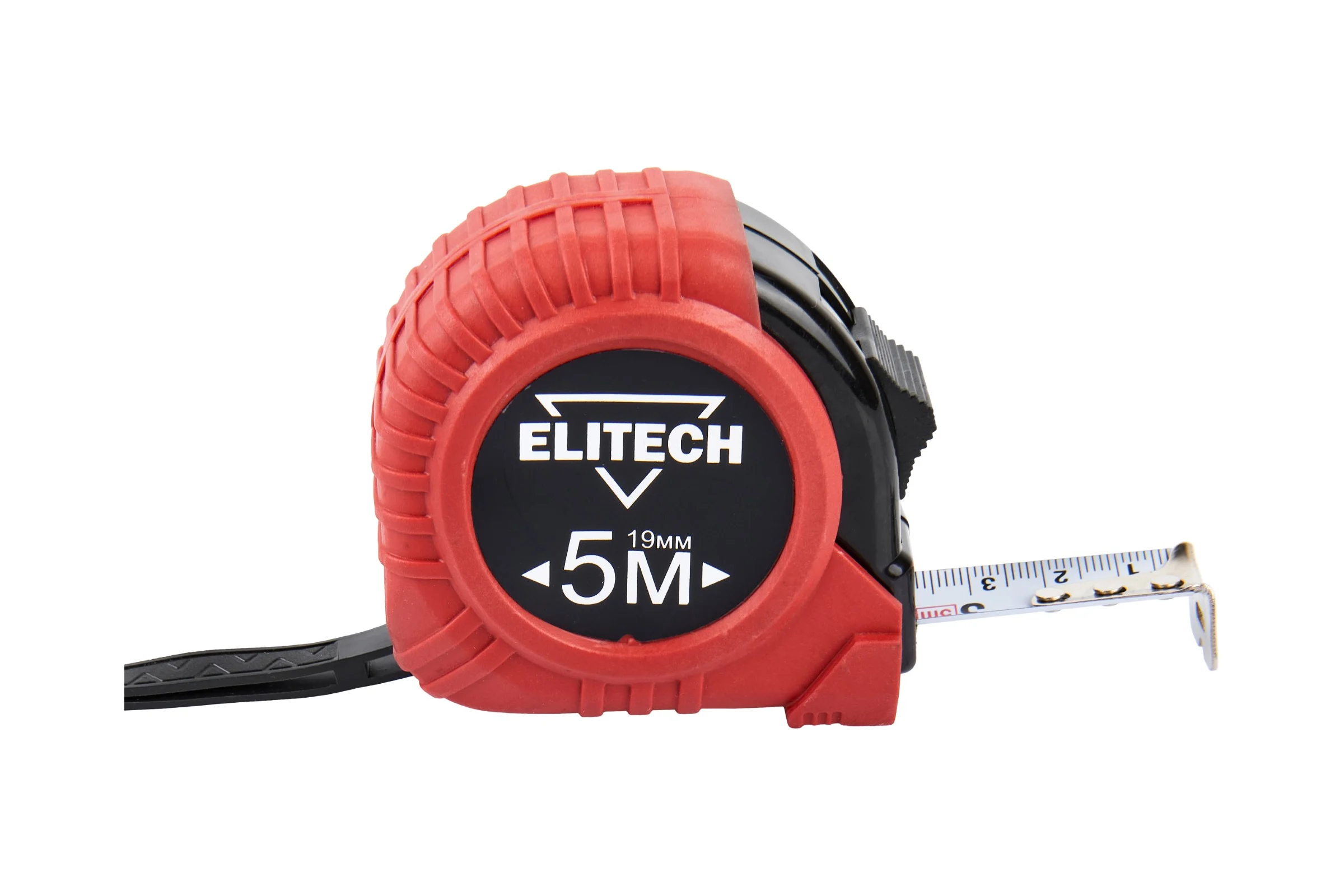 Рулетка Elitech 5 м, 19 мм, обрезиненный корпус 310201 ДМ 207186