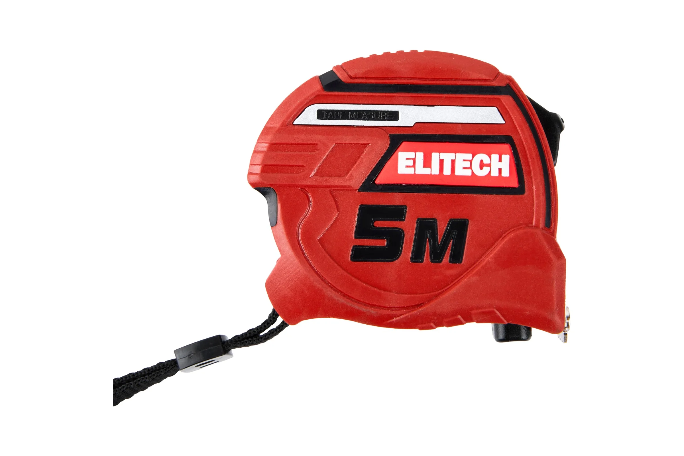 Рулетка Elitech 5 м, 19 мм, магнитный зацеп, автостоп, утолщенное полотно 310301 207188