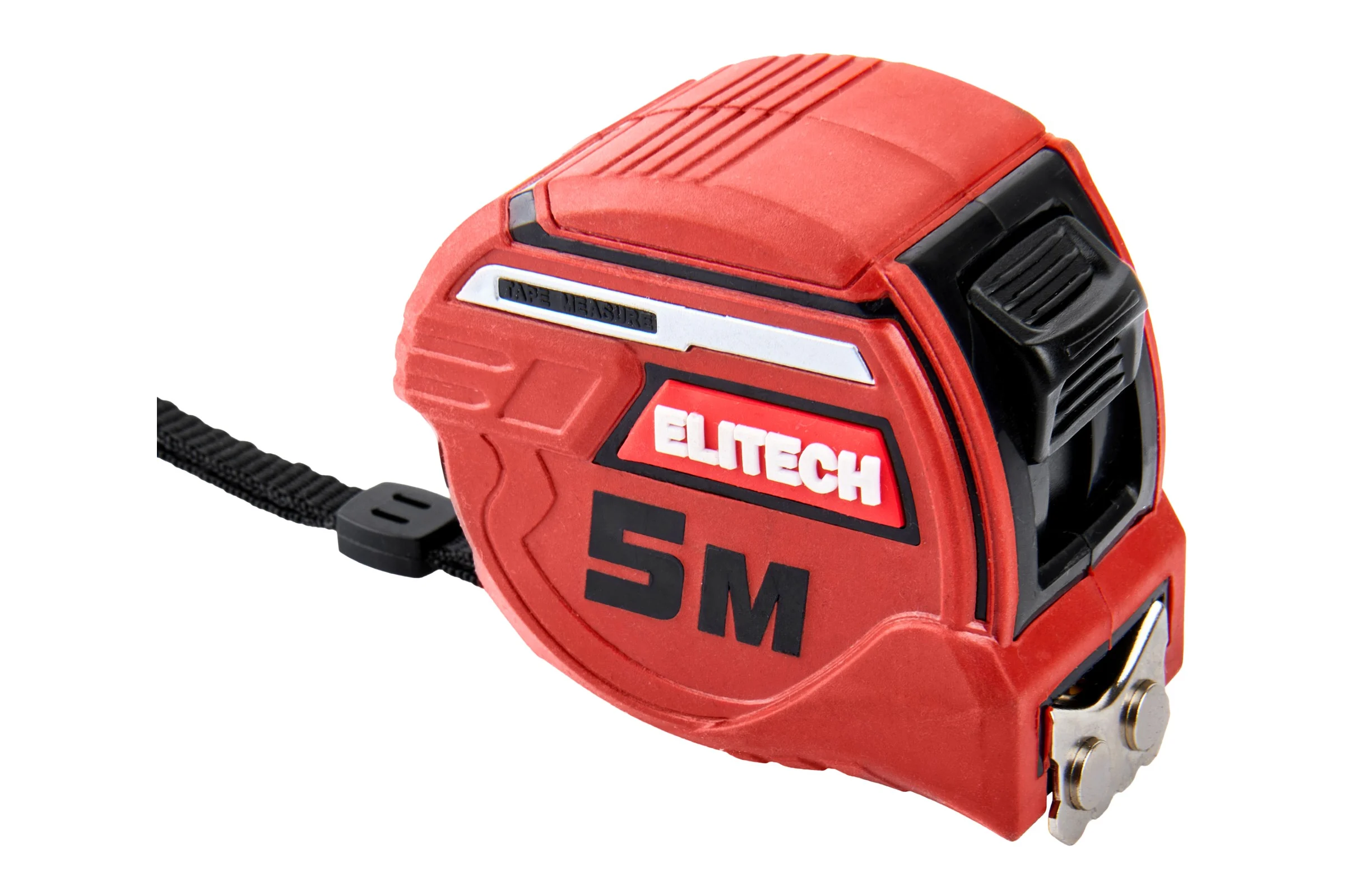 Рулетка Elitech 5 м, 25 мм, магнитный зацеп, автостоп, утолщенное полотно 310302 207189