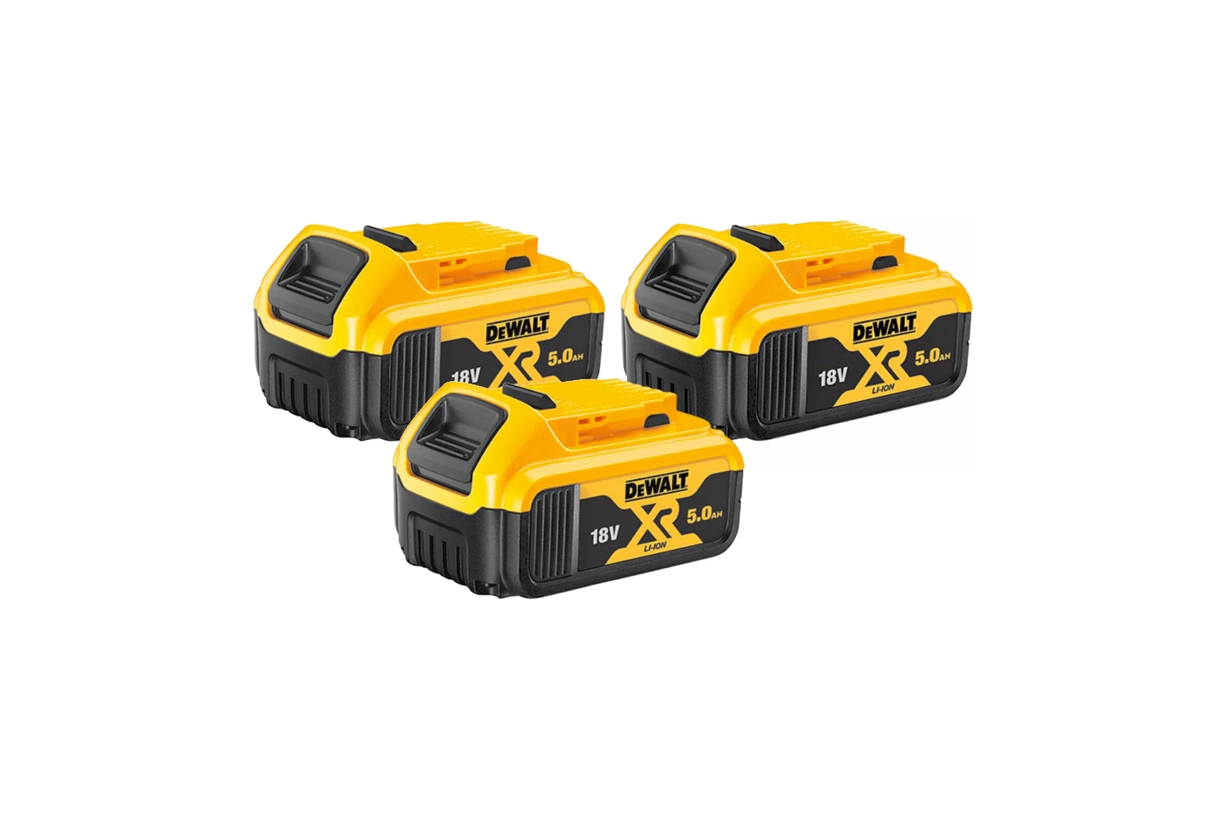 Аккумулятор Dewalt Li-Ion, 18 В, 5 Ач, 3 шт., DCB184P3 DCB184P3-XJ