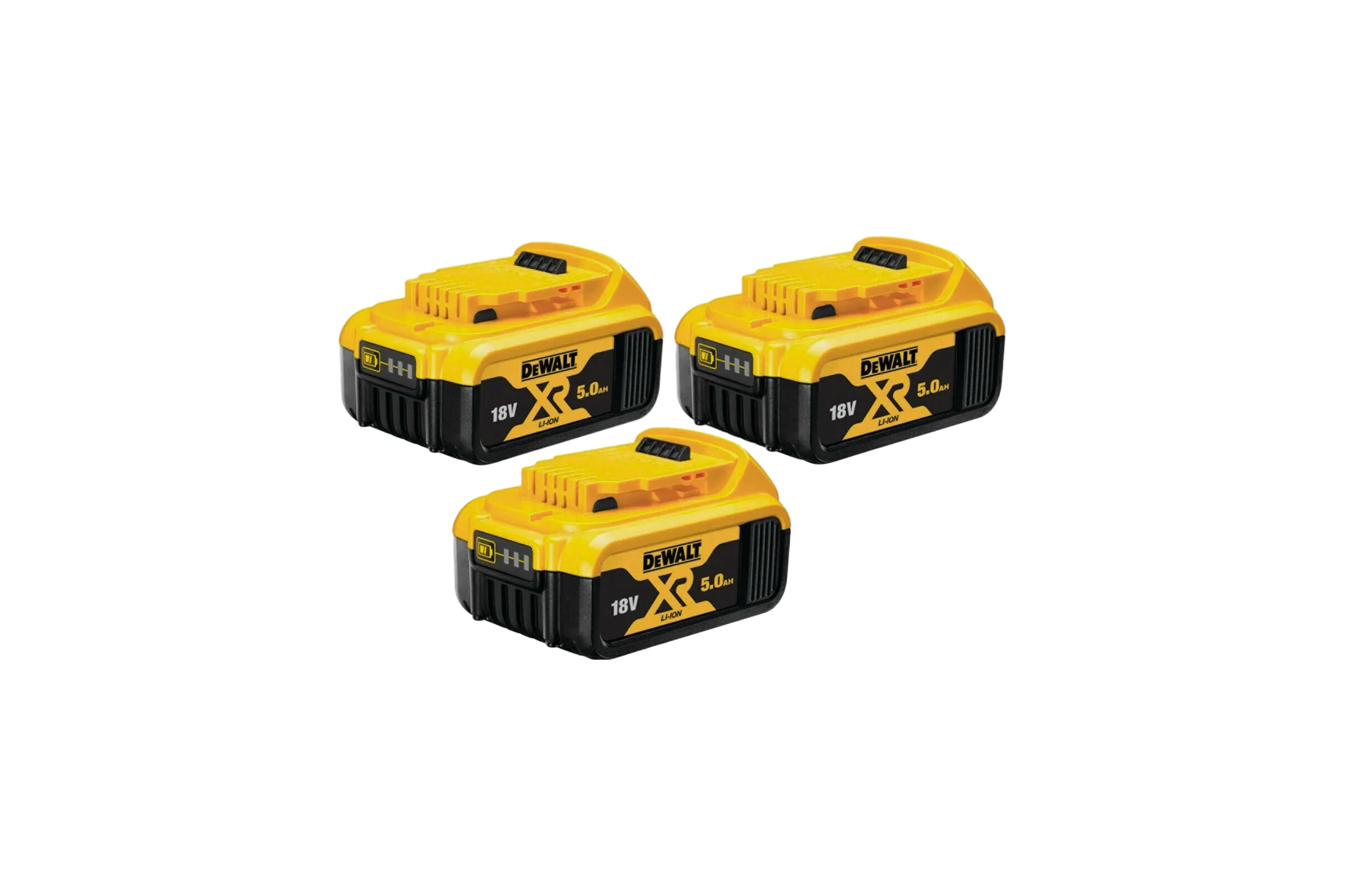 Аккумулятор Dewalt Li-Ion, 18 В, 5 Ач, 3 шт., DCB184P3 DCB184P3-XJ