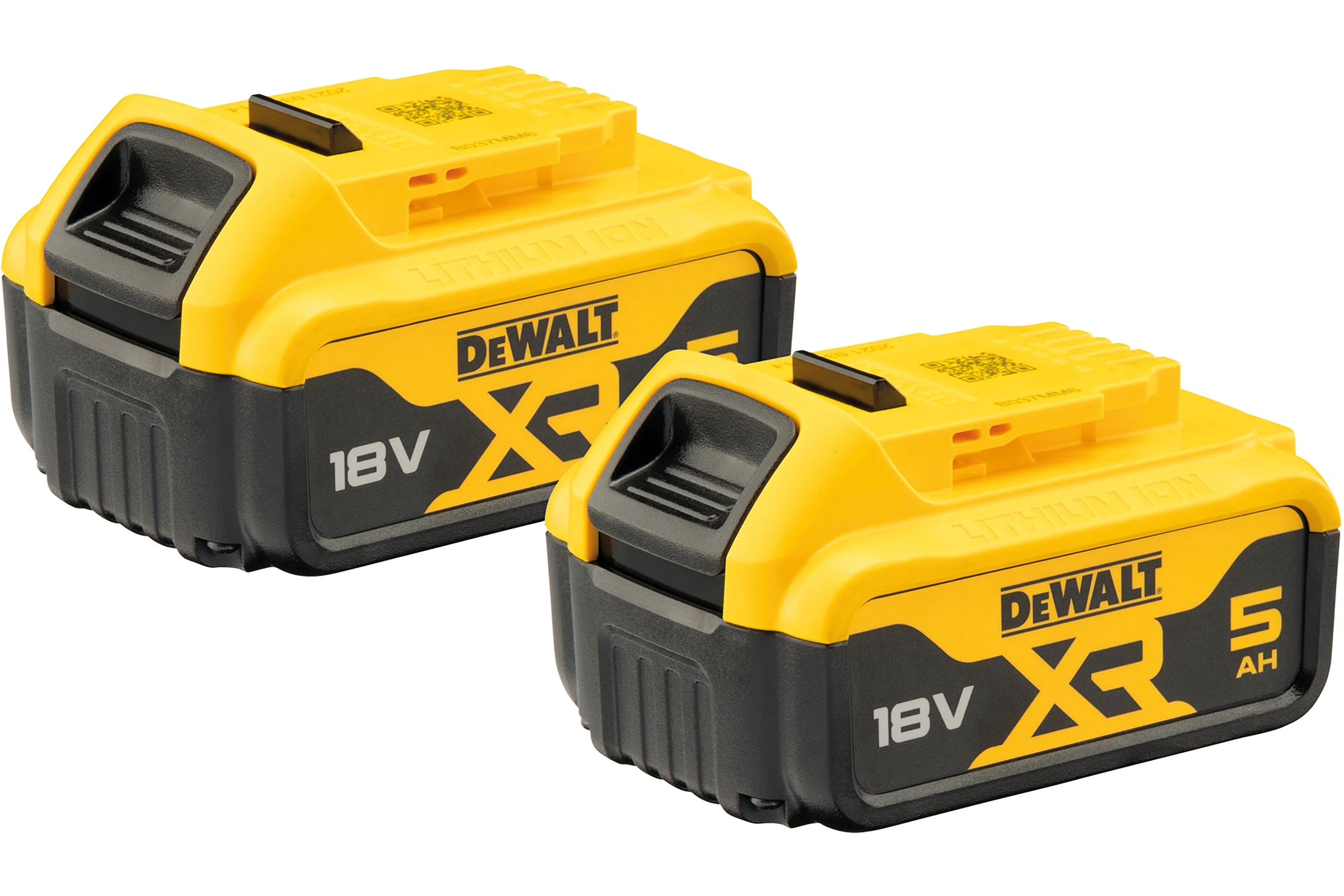 Аккумулятор Dewalt DCB184P2, Li-Ion, 18 В, 5 Ач, 2 шт. DCB184P2-XJ
