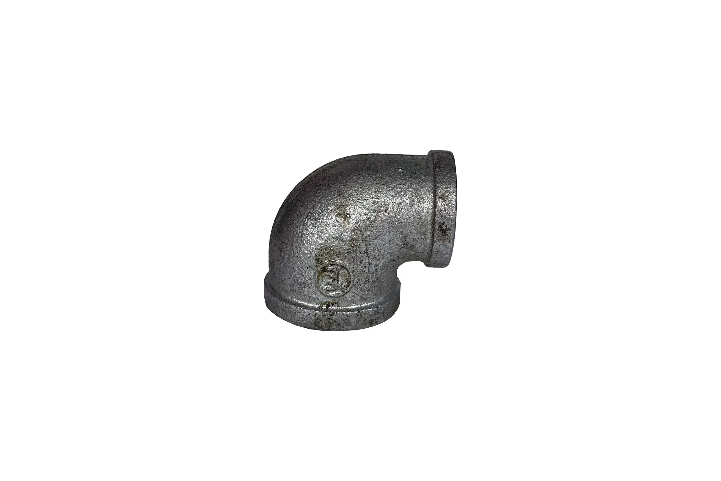 Угольник переходной Fittex PLUS, чугун оцинкованный, Ду25x20, 1"х3/4" м/м 127-3579