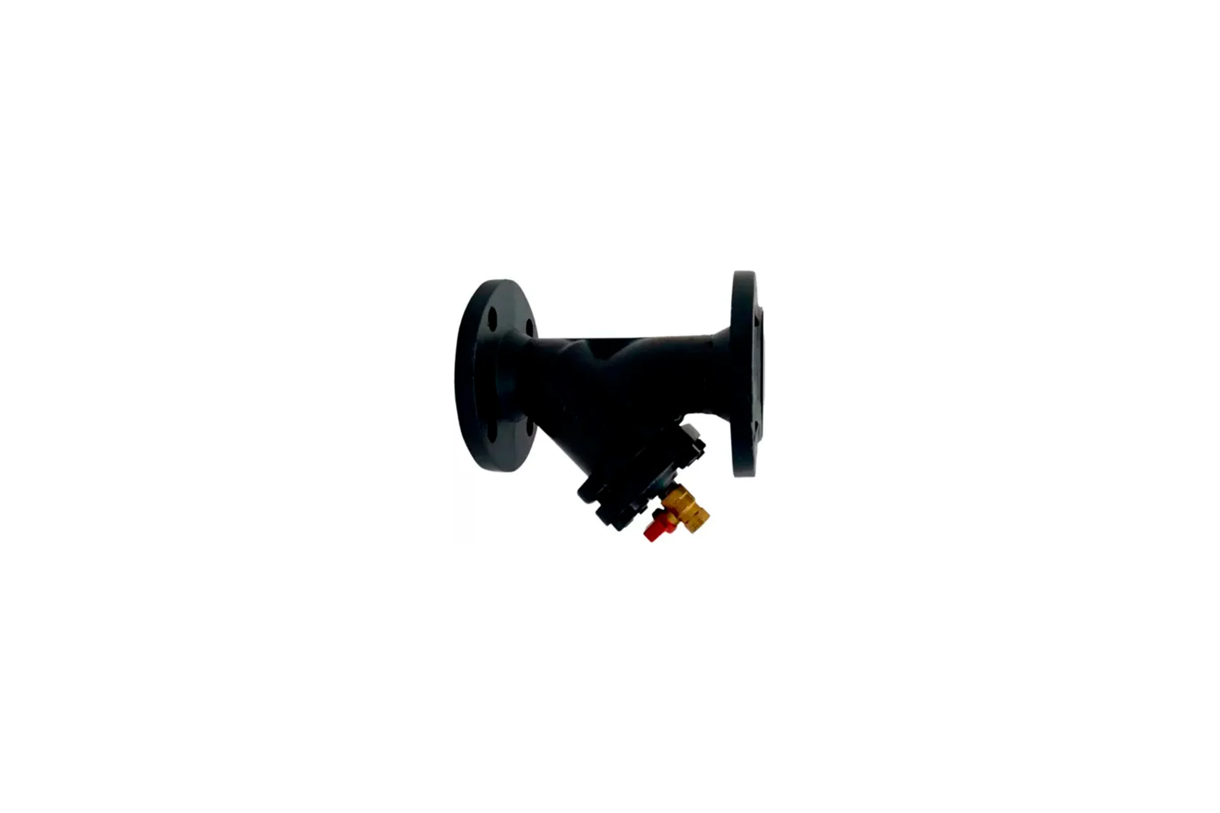 Фильтр сетчатый DN.ru GG25-304-MG-F Ду100 Ру16 со сливным краном D260-03127