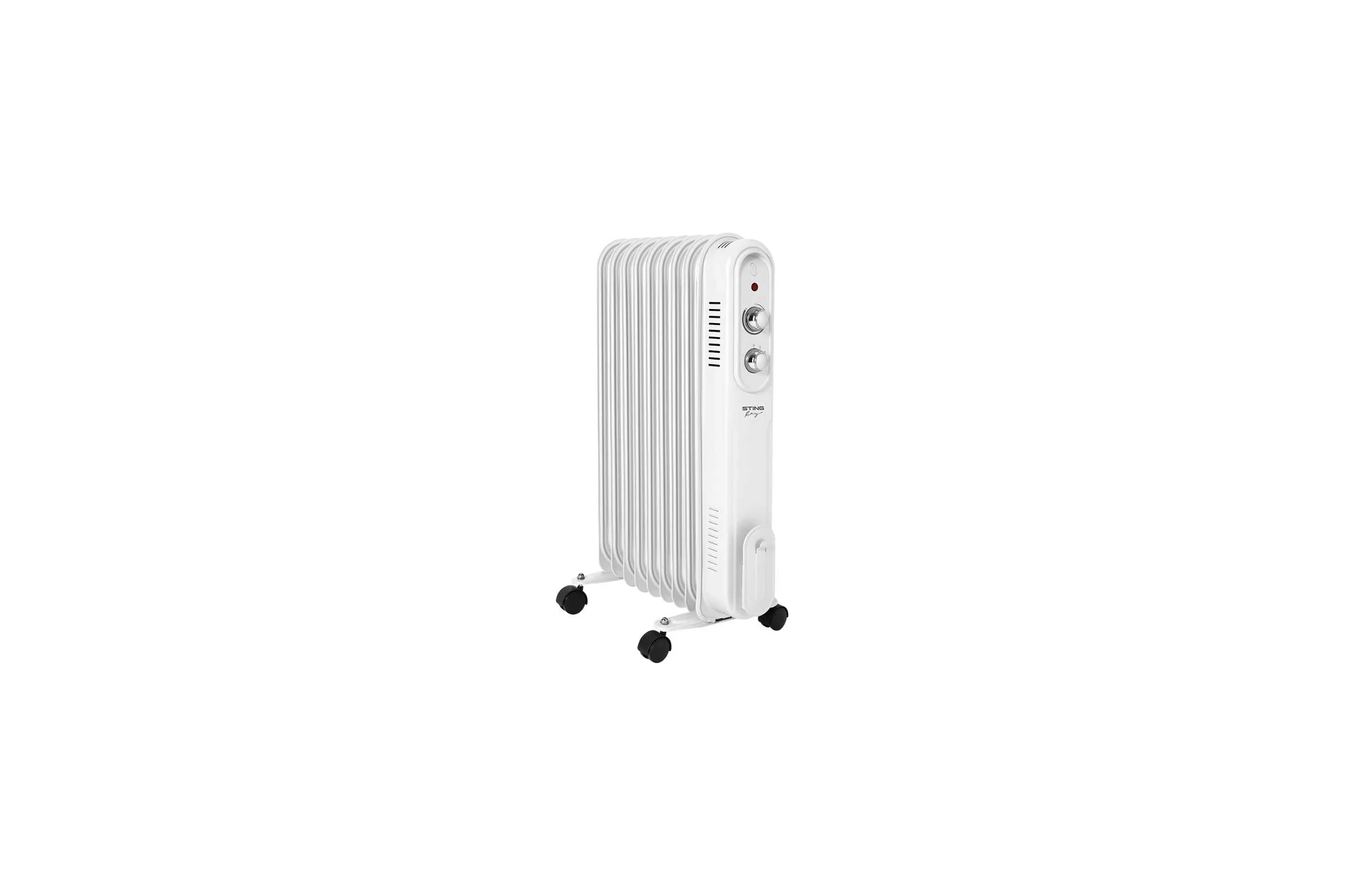 Масляный обогреватель STINGRAY ST-OH1003A белый/хром 44042