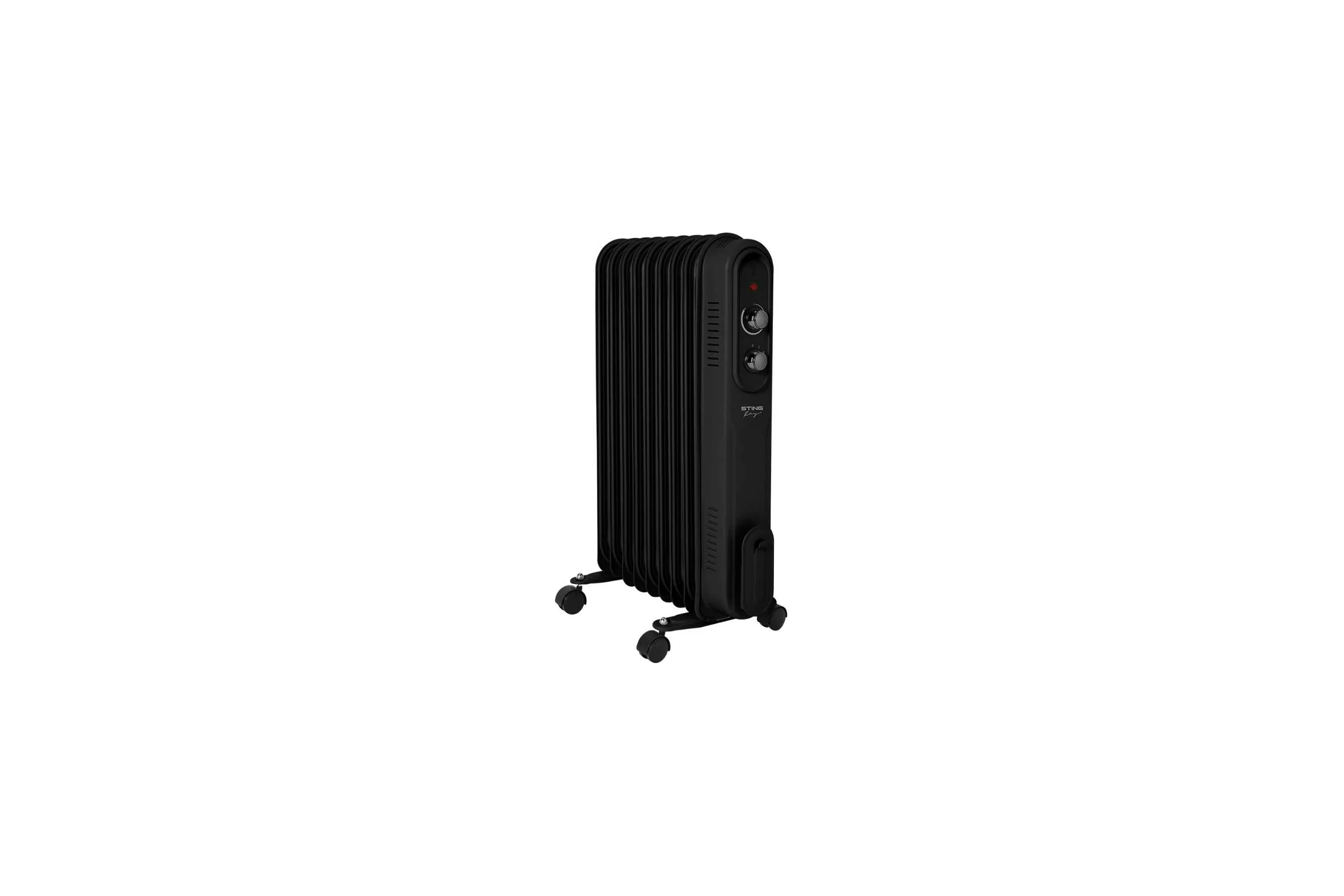 Масляный обогреватель STINGRAY ST-OH1003A черный/хром 44043