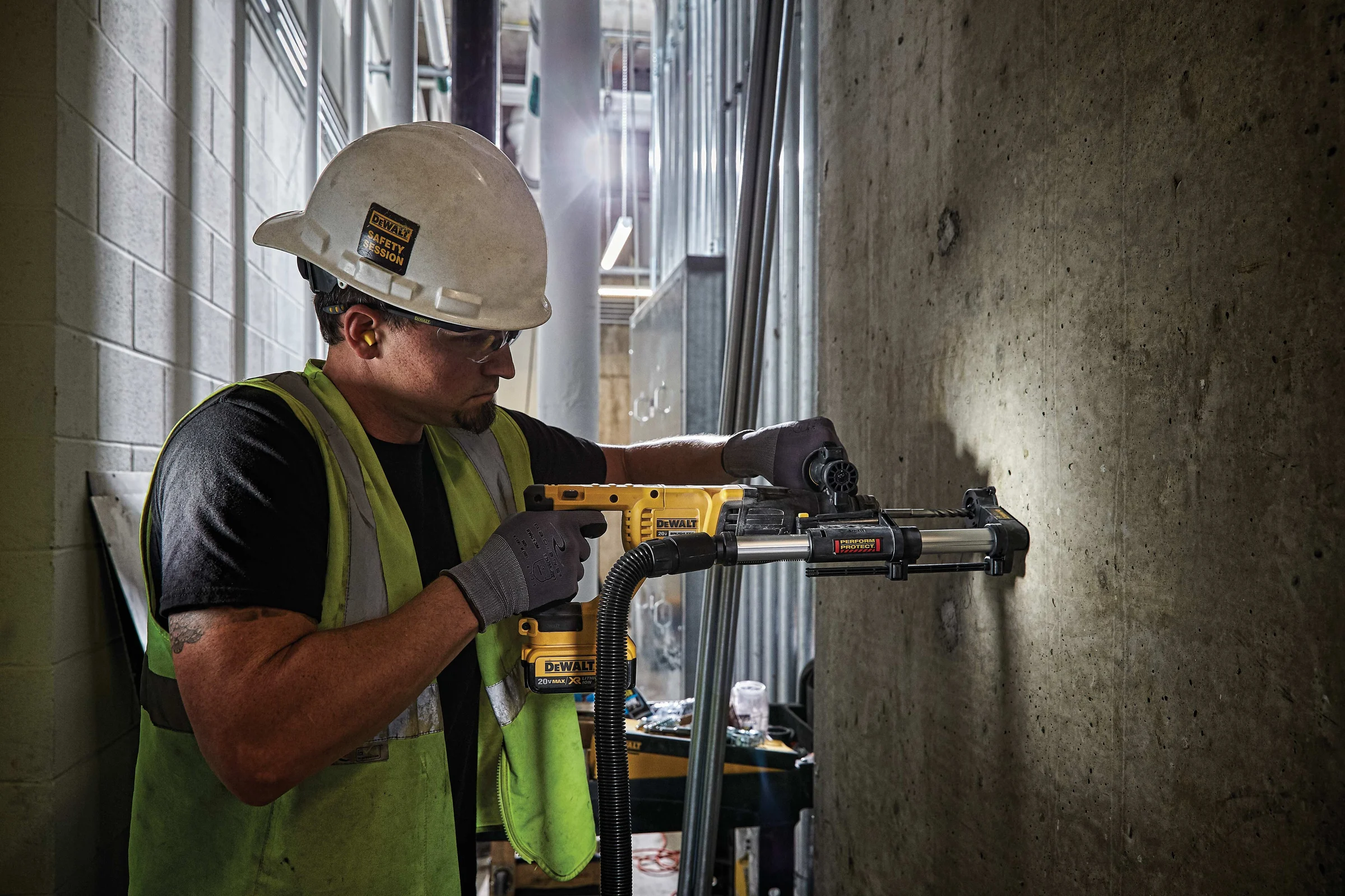 Система пылеудаления для перфораторов Dewalt D25301D, SDS-Plus с посадкой 43 или 54 мм D25301D-XJ