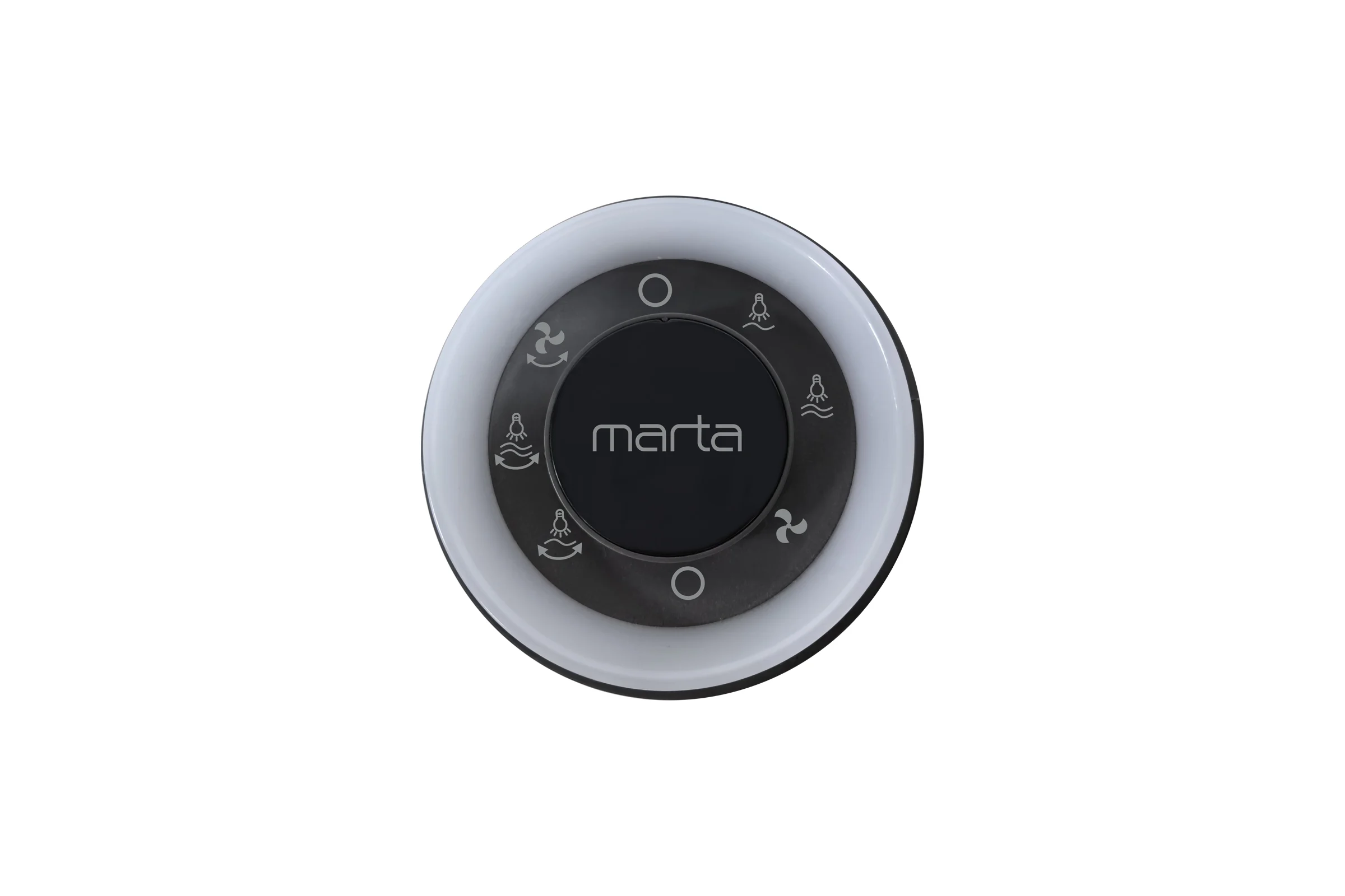 Тепловентилятор MARTA MT-FH2487A черный 43953