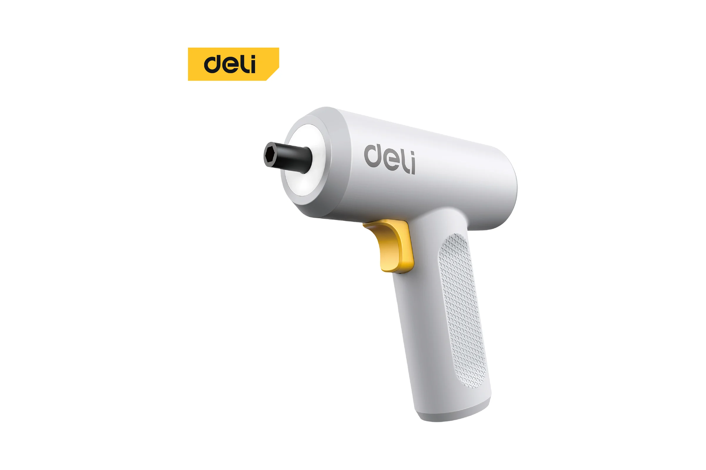 Отвертка аккумуляторная DELI DL-DP04-E3B1 (3,6В х 1,5Ач, 5Нм, 250 об/мин, набор бит 10 шт + удлинитель, Type-C, коробка) 167249