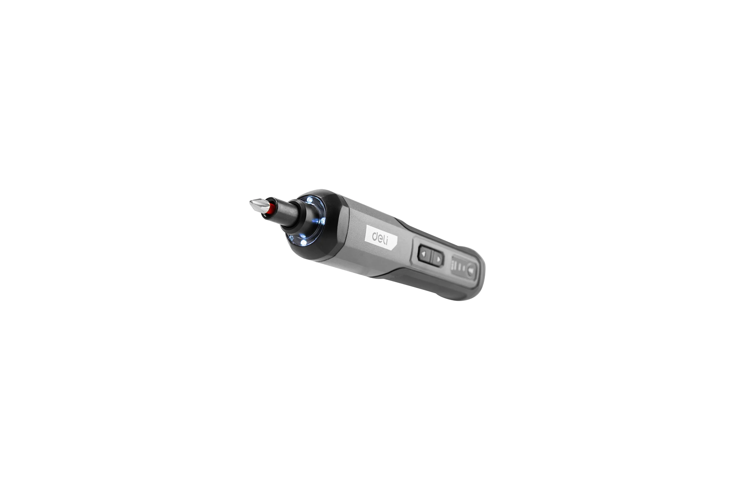 Отвертка аккумуляторная DELI DC160 (4В х 2Ач, 5Нм, 300об/мин, Type-C, набор бит 4 шт, коробка) 162800