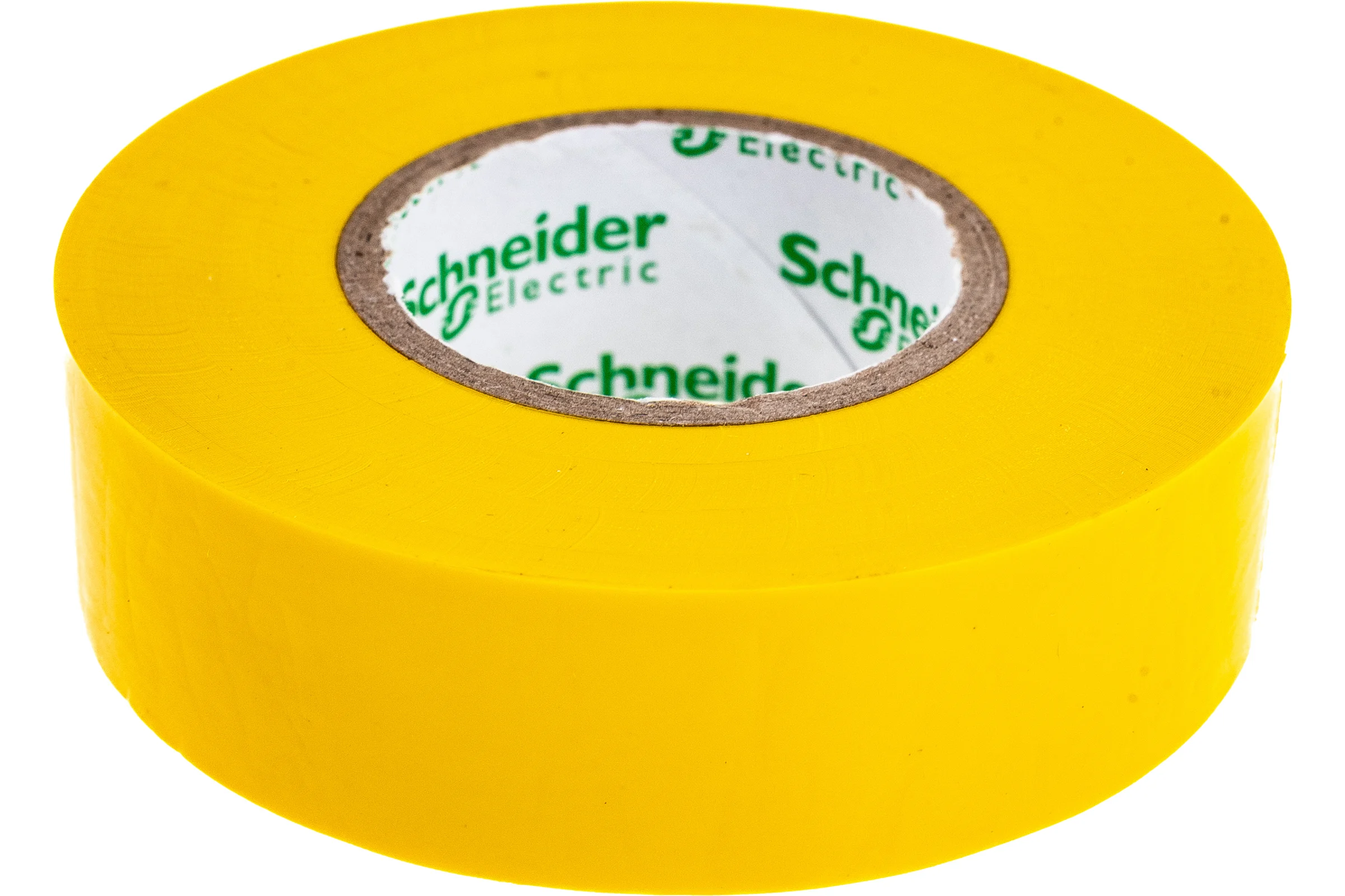 Изолента Systeme Electric 19мм х 20м толщина 0,13 мм ЖЁЛТАЯ 2420101