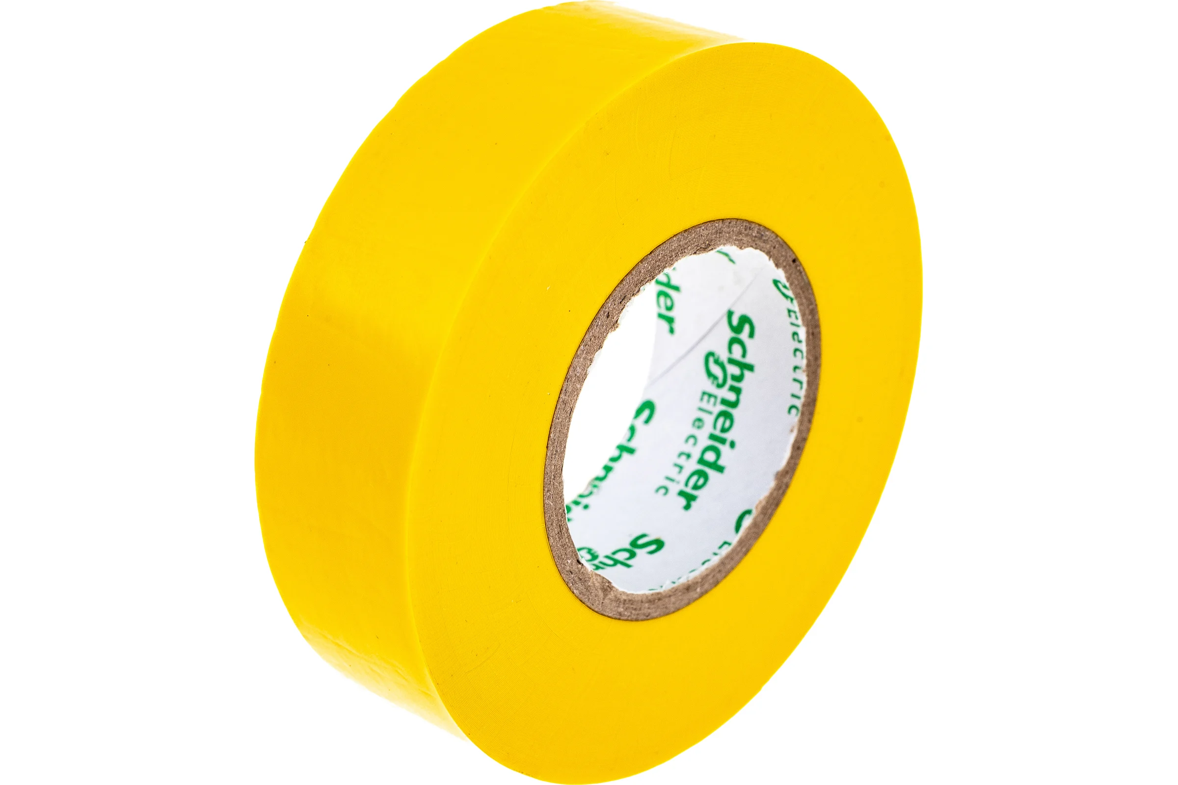 Изолента Systeme Electric 19мм х 20м толщина 0,13 мм ЖЁЛТАЯ 2420101
