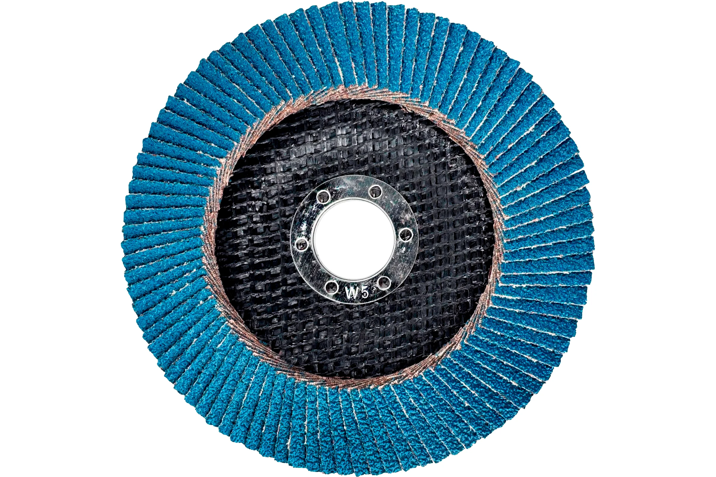 Круг лепестковый торцевой циркониевый по нержавеющей стали Tiger Abrasive PROFI 125x22 мм, P80 00-00000146