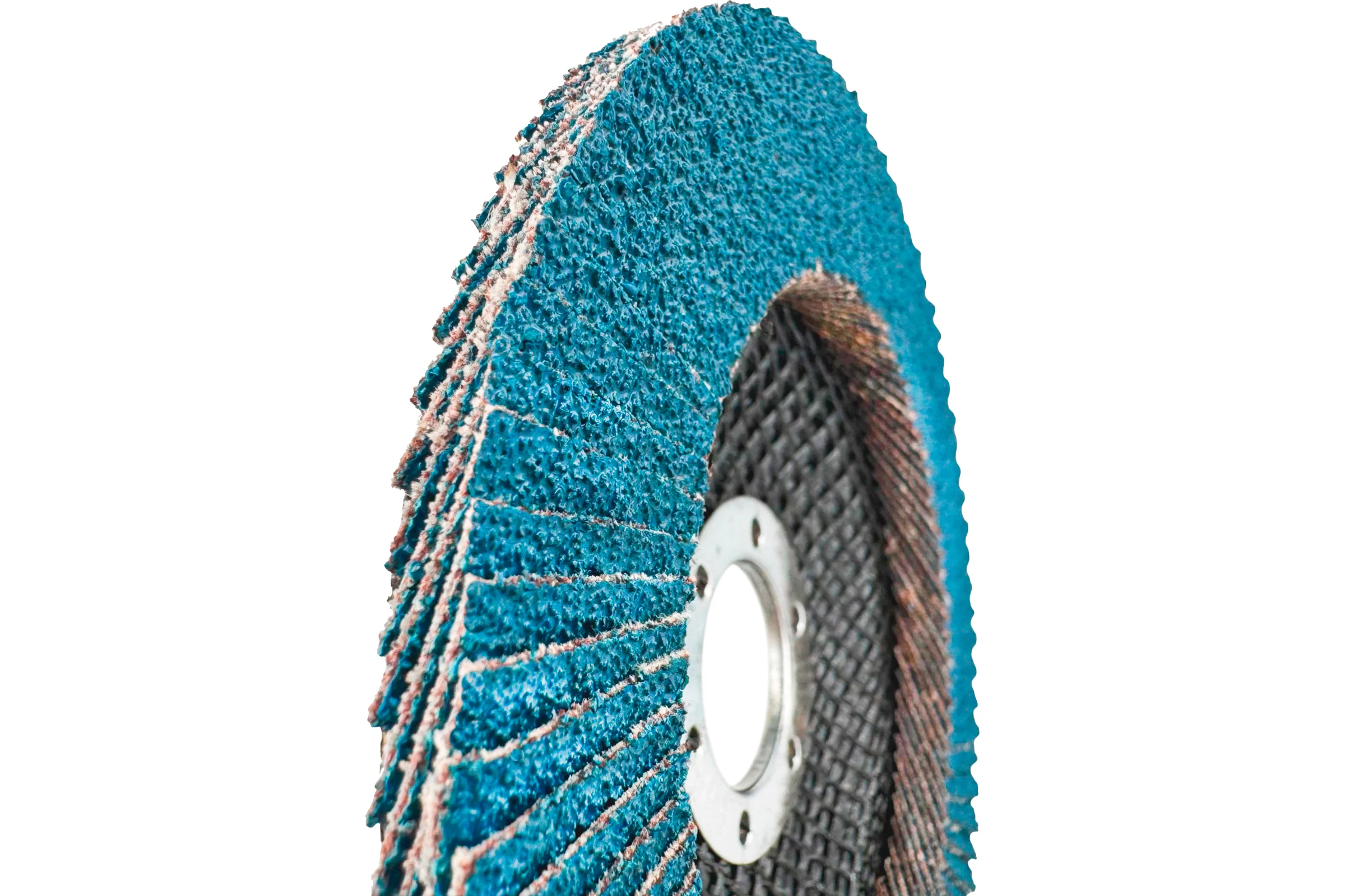 Круг лепестковый торцевой циркониевый по нержавеющей стали Tiger Abrasive PROFI 125x22 мм, P80 00-00000146